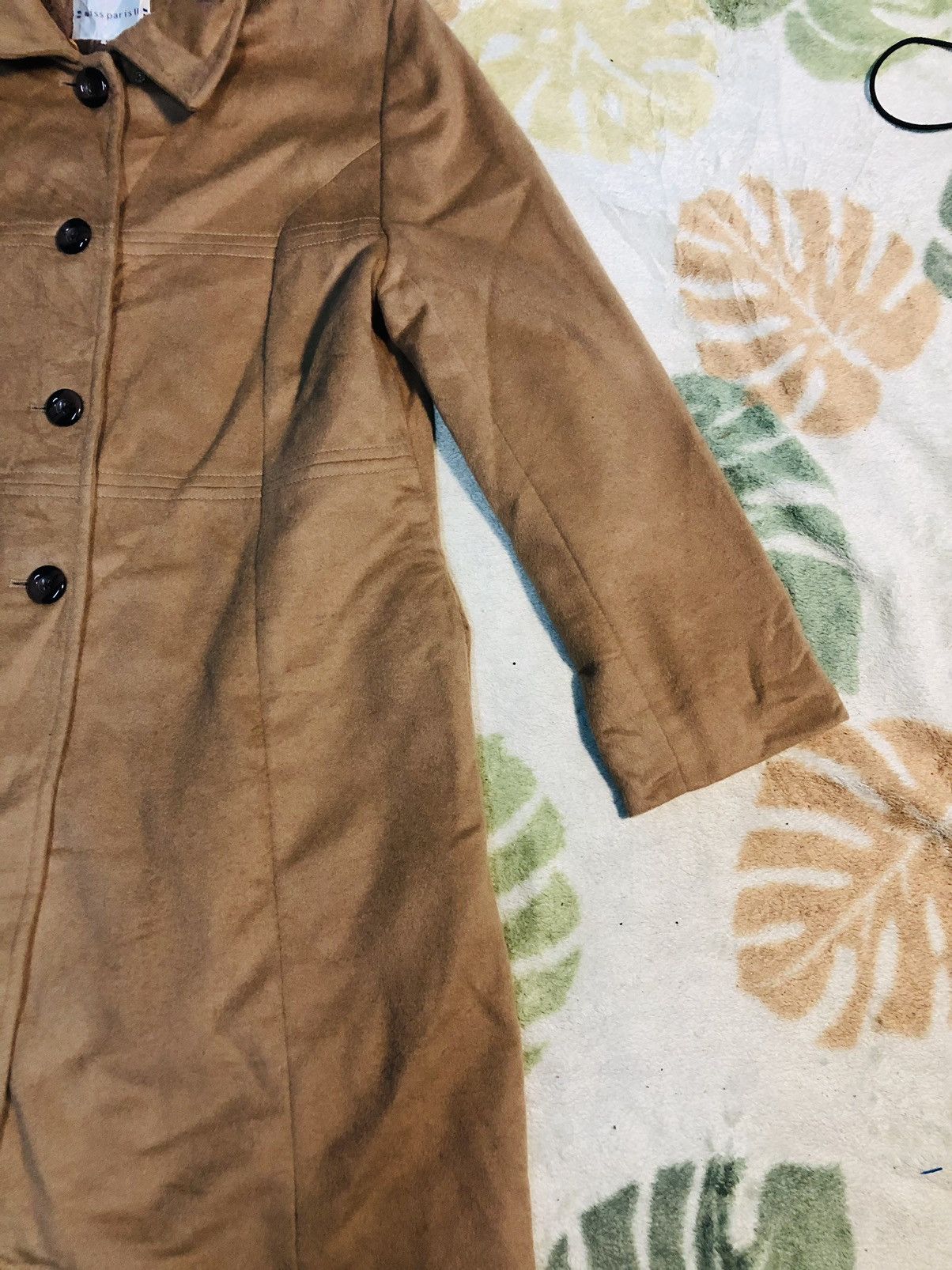 Japanese Brand Miss Paris Wool Long Jacket (30) Size US M / EU 48-50 / 2 - 5 Thumbnail