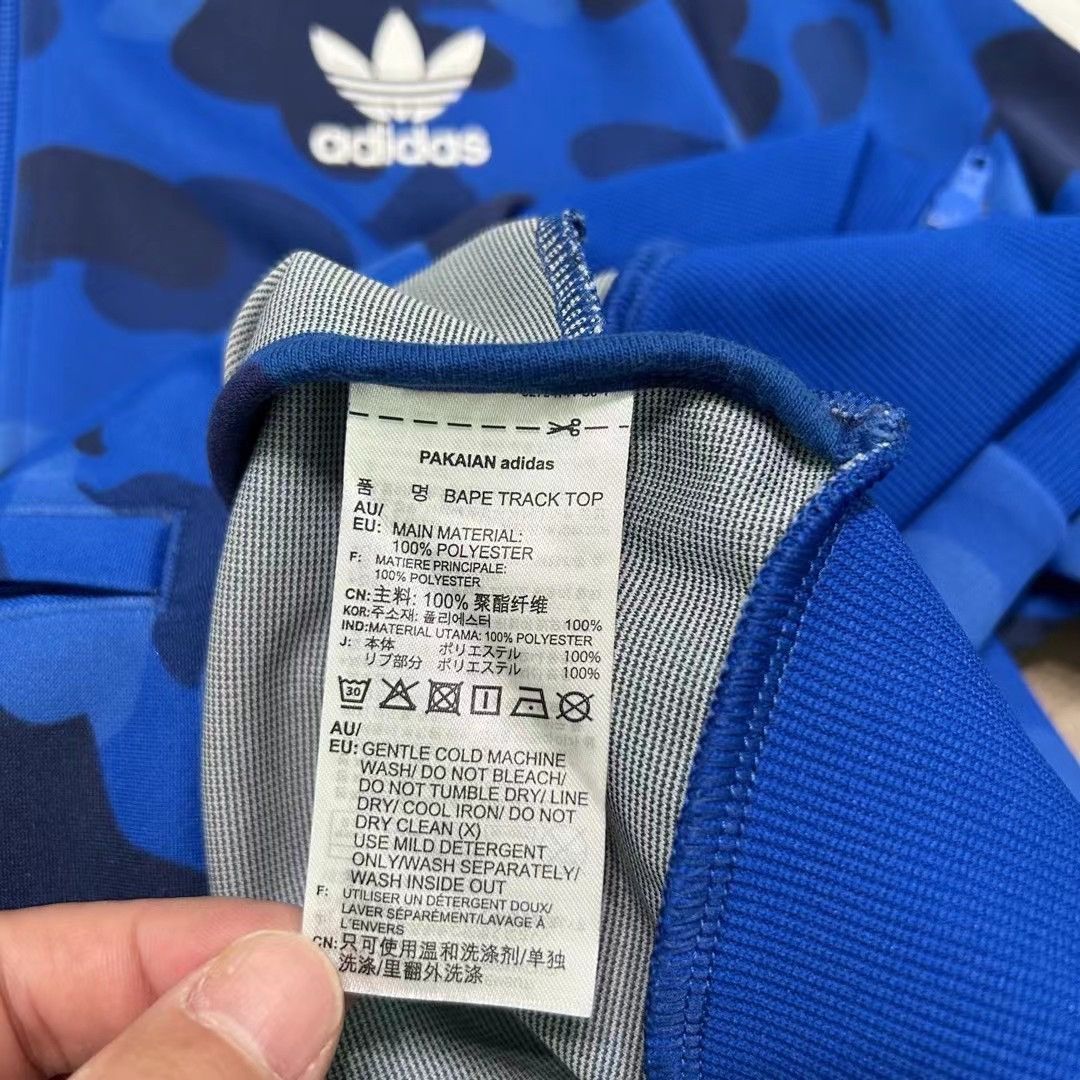 Adidas × Bape BAPE ADIDAS JACKET Size US M / EU 48-50 / 2 - 6 Thumbnail