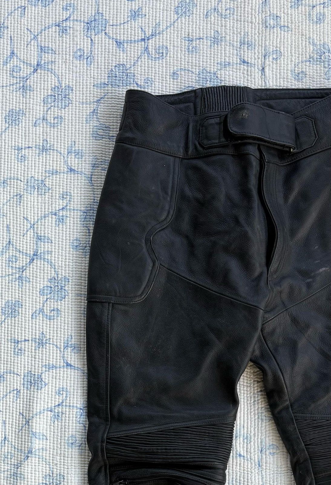 Leather × Vintage Rookie Leather Pant Biker Pant Design kadoya stlye Size US 29 - 4 Thumbnail