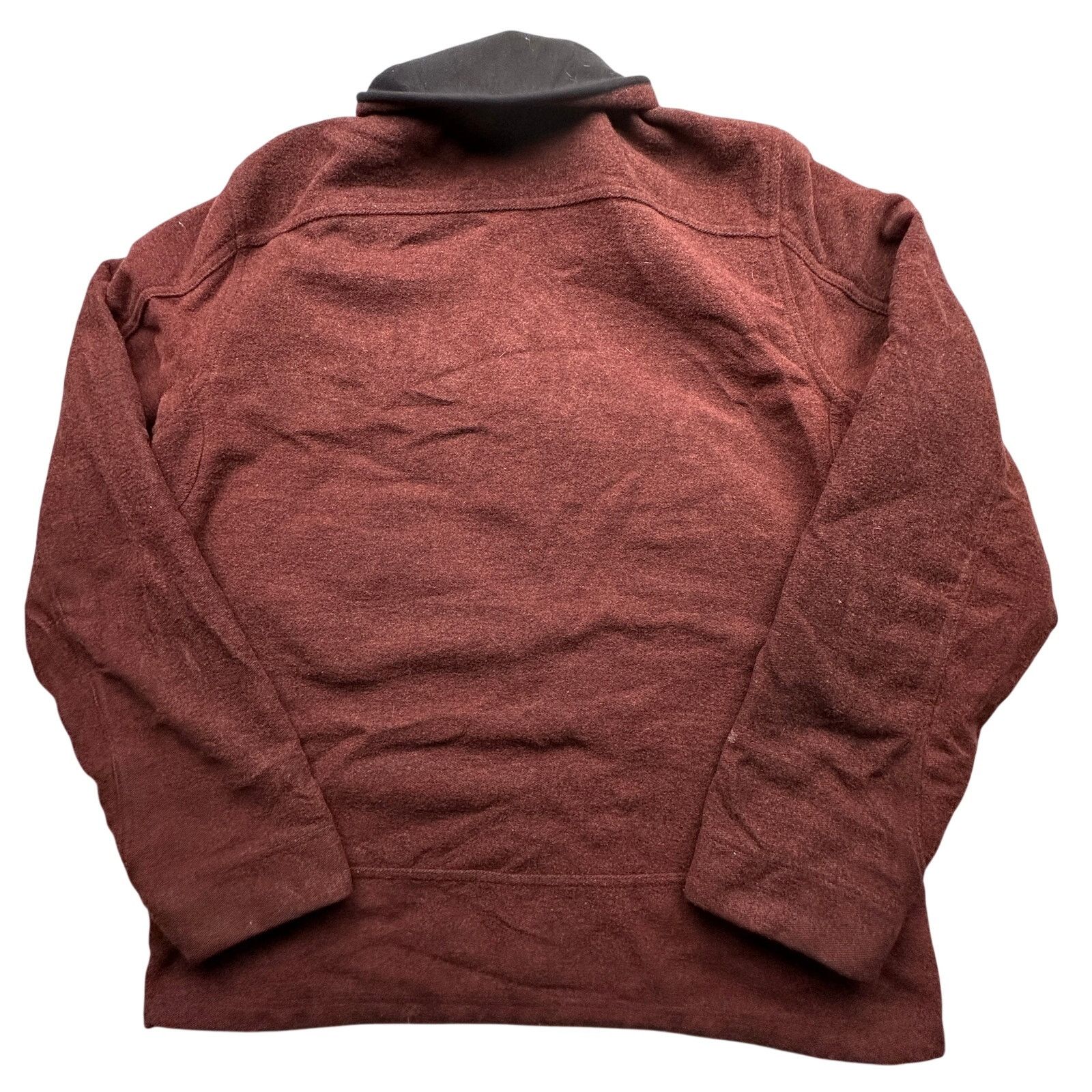 L.L. Bean LL Bean Soft Shell Wool Blend Jacket Mens LT Maroon Zip Size US L / EU 52-54 / 3 - 2 Thumbnail