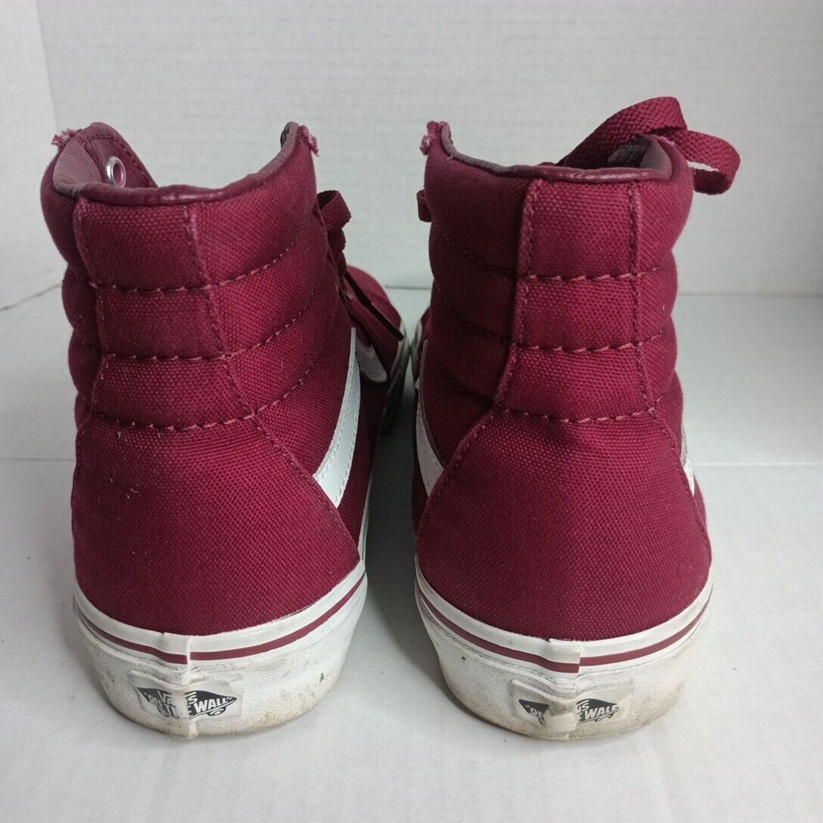 Vans Vans Maroon High Top Shoes Men’s Size 7 Women’s 8.5 Size US 7 / EU 40 - 4 Thumbnail