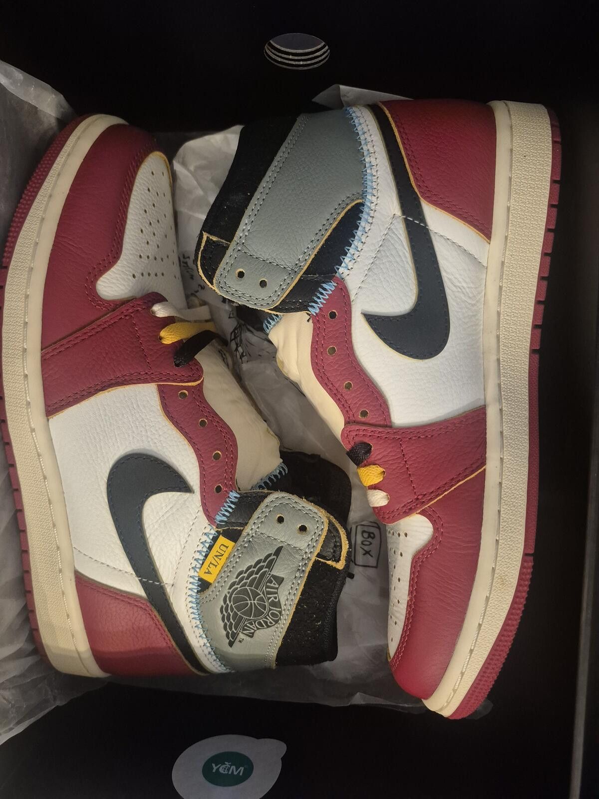 Jordan Brand Jordan 1 Retro High OG SP Union LA Chicago Shadow Sz 8.5 M Size US 8.5 / EU 41-42 - 1 Thumbnail