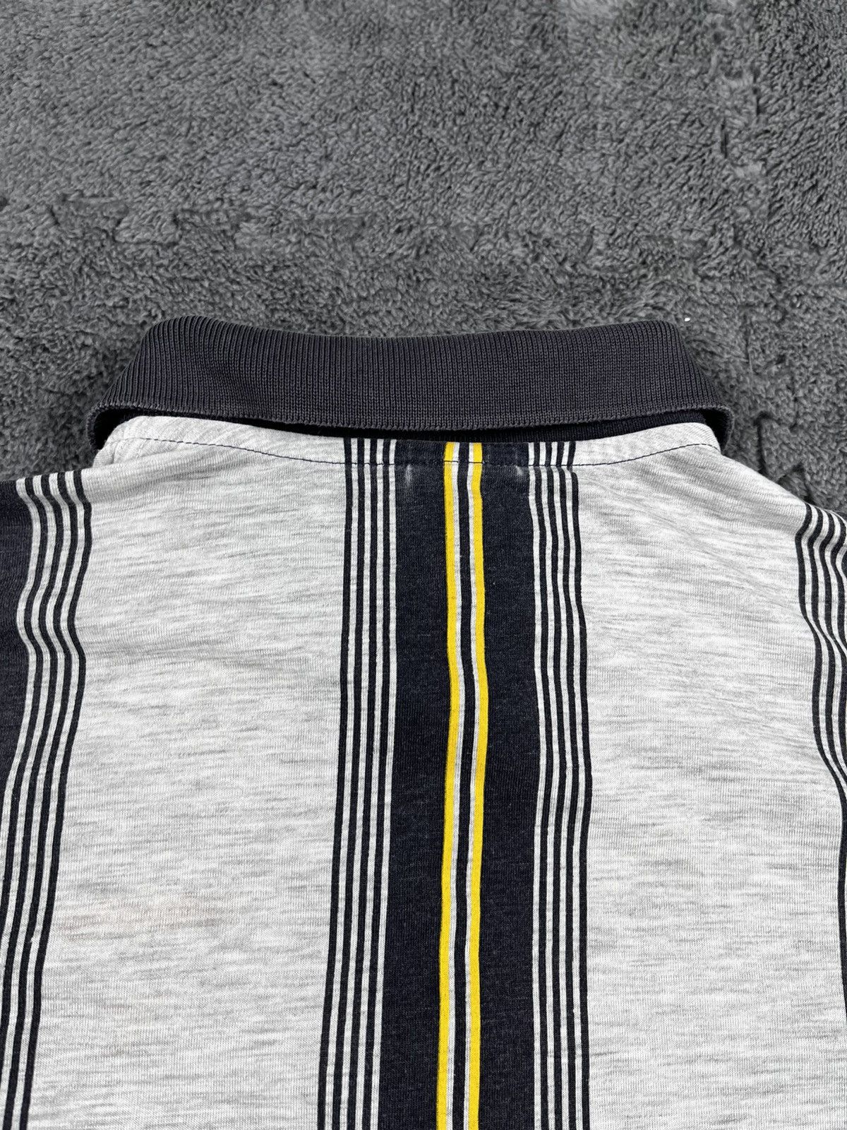 Diadora Vintage 00s Diadora Stripes Striped Polo streetwear M Size US M / EU 48-50 / 2 - 12 Thumbnail