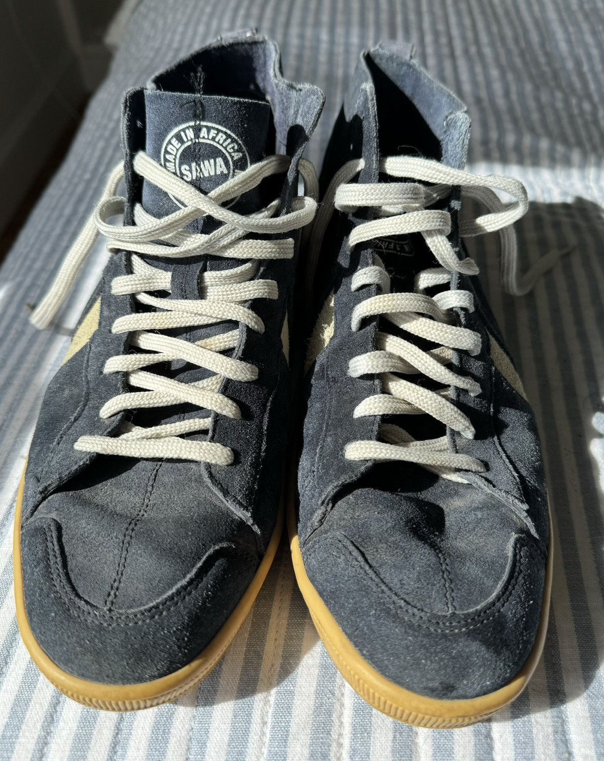Other Sawa navy suede hi tops Size US 10 / EU 43 - 1 Thumbnail