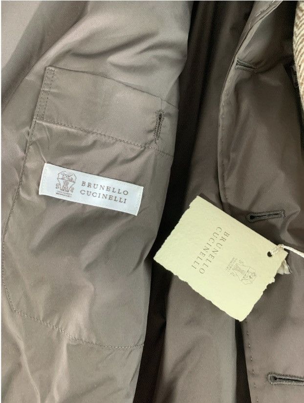 Brunello Cucinelli Brunello Cucinelli 🇮🇹 brown cashmere vested trench 50 NWT Size US M / EU 48-50 / 2 - 14 Thumbnail