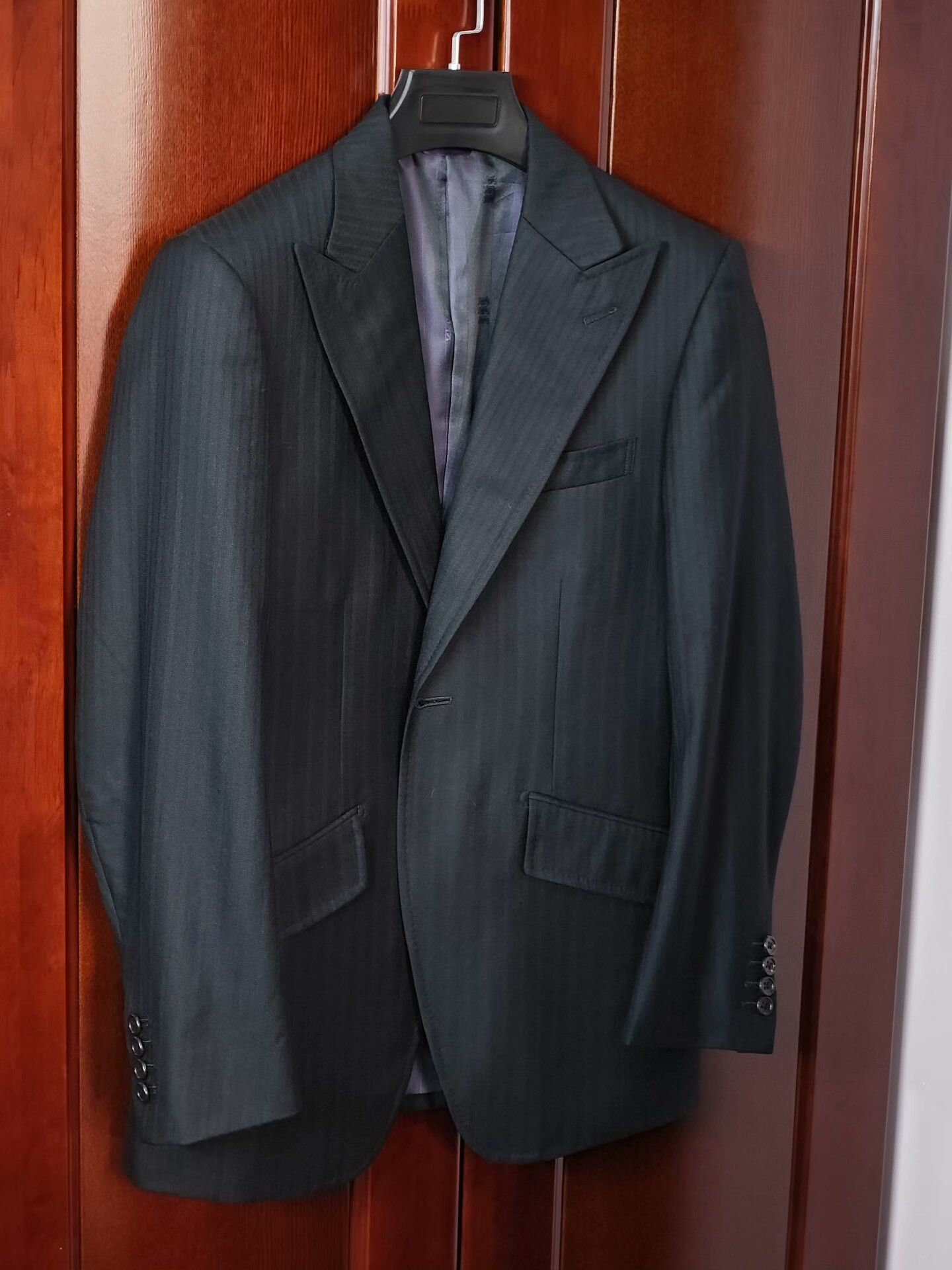 Kent & Curwen Kent Curwen Wool-Silk-Linen Suit Jacket Size US S / EU 44-46 / 1 - 1 Thumbnail