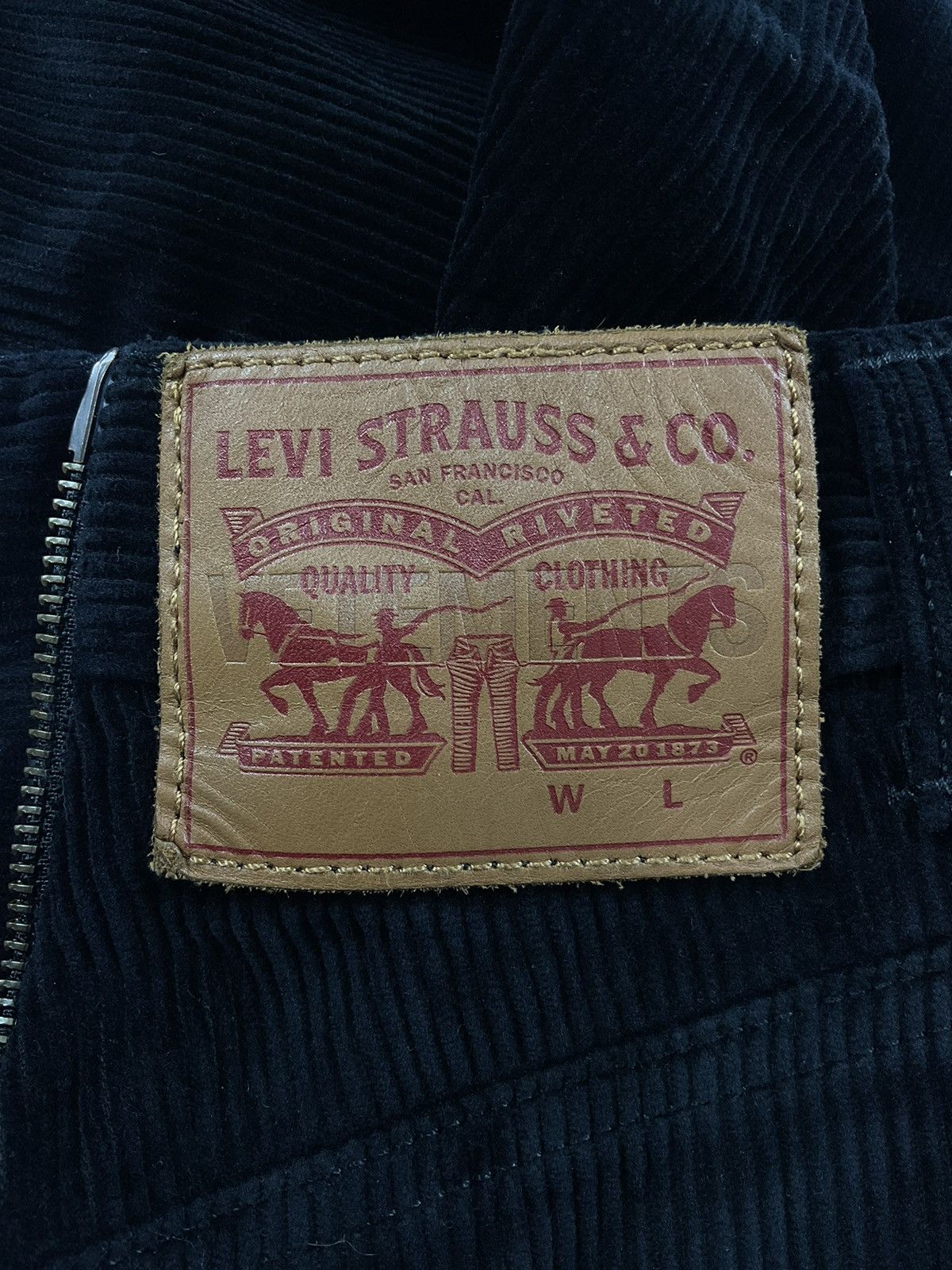 Vetements x Levis S/S\'17 Reconstructed Zip Pants