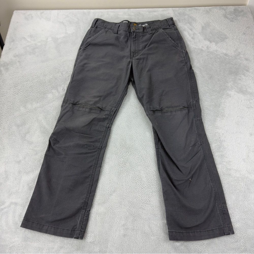 Carhartt Carhartt Full Swing Relaxed Fit Grey Pants Mens Sz 33x28 10 Size US 33 - 1 Thumbnail