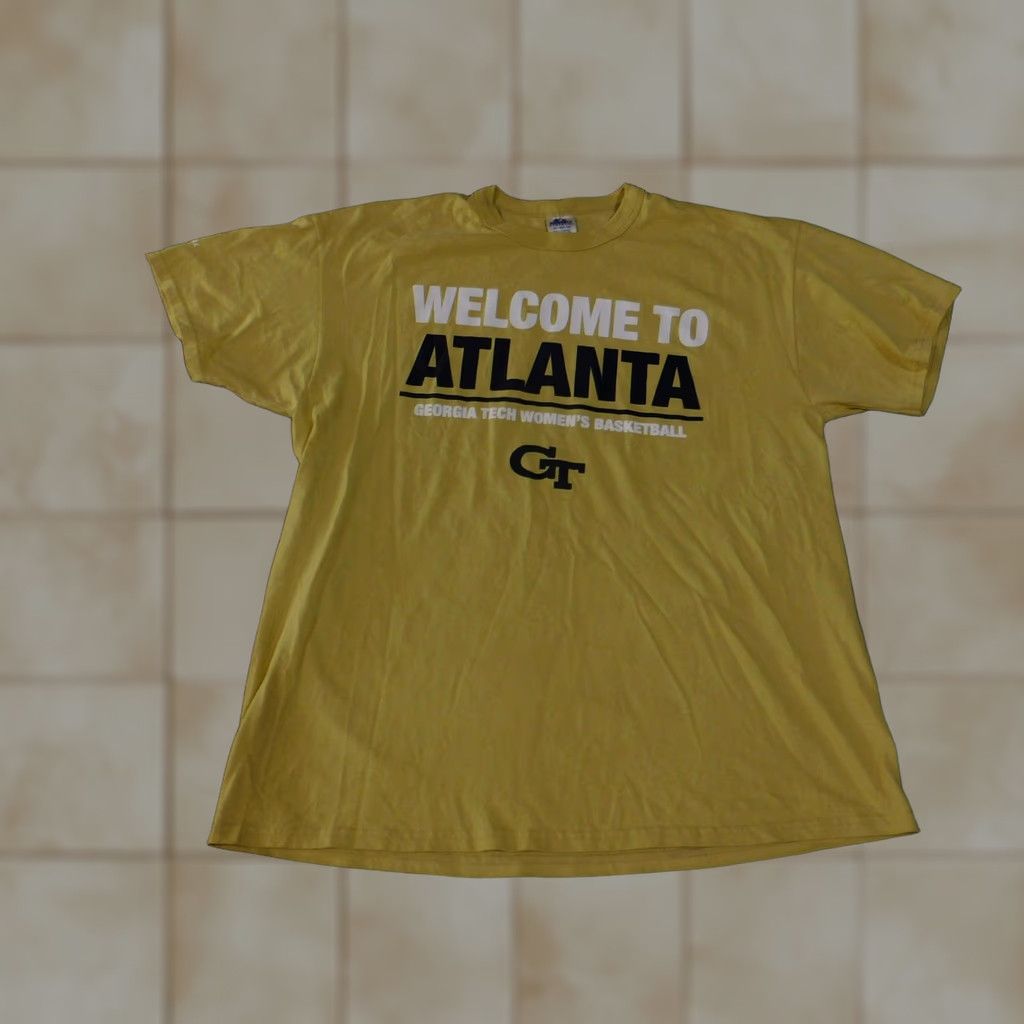 Russell Athletic Georgia Tech Yellow Jackets Shirt Mens XL Welcome To Atlanta Basketball NCAA GT Size US XL / EU 56 / 4 - 1 Thumbnail