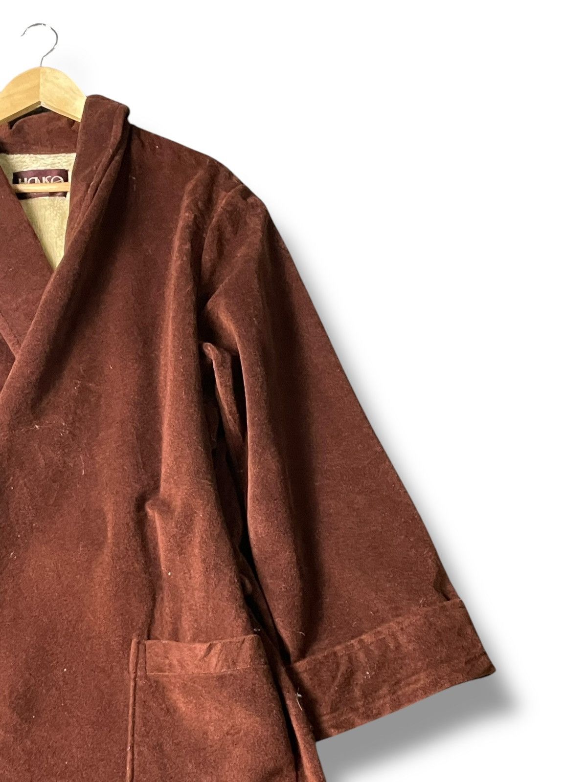 Japanese Brand × Vintage House Brand Velvet Long Outerwear (54) Size US M / EU 48-50 / 2 - 4 Thumbnail