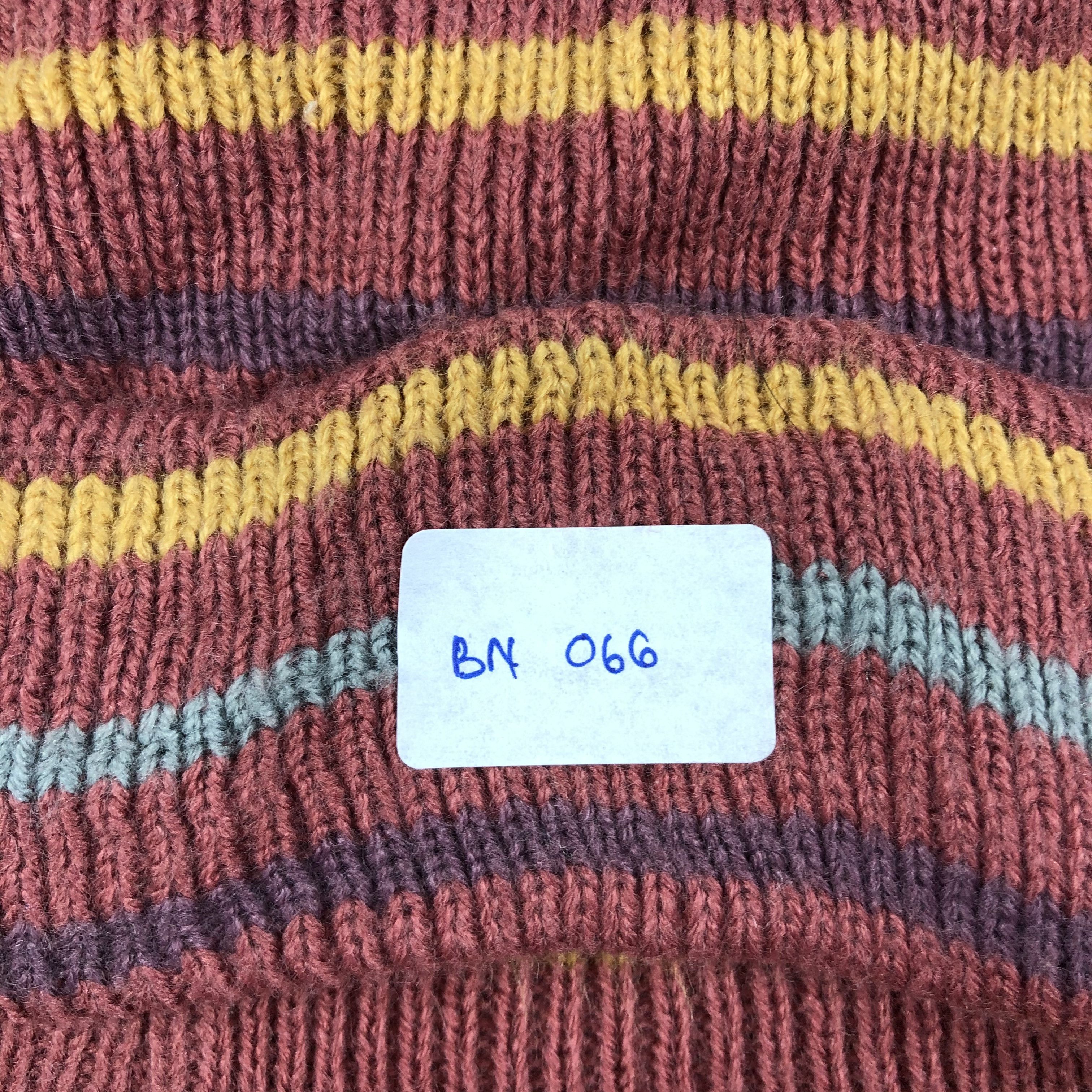 Japanese Brand Japanese Brand Stripe Beanie Size ONE SIZE - 6 Thumbnail