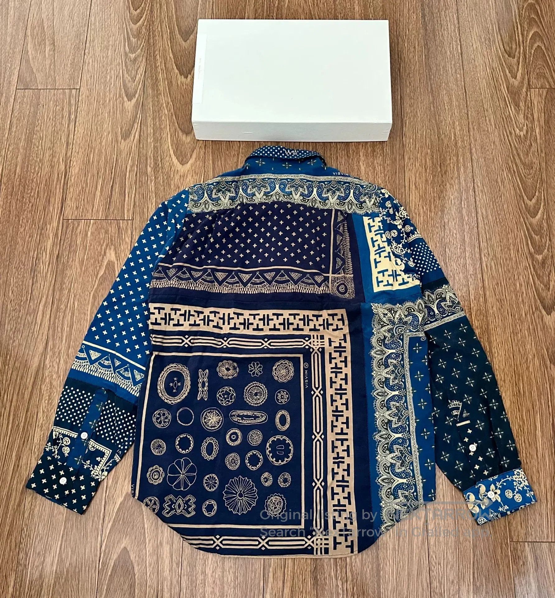 Visvim visvim jumbo shirt silk bandana oversized design. Size US M / EU 48-50 / 2 - 2 Thumbnail