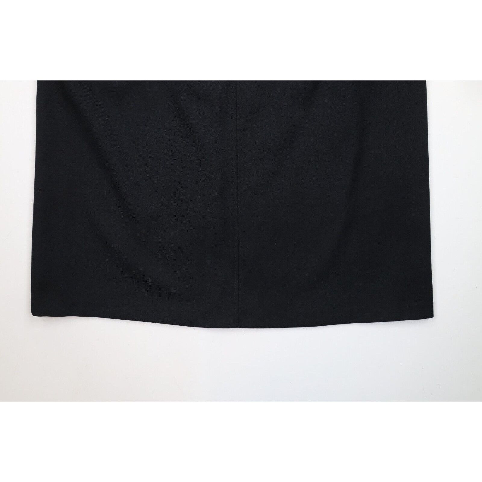 Vintage Vintage 90s Streetwear Blank Knit Long Skirt Businesscore Size 36" / US 14 / IT 50 - 4 Thumbnail