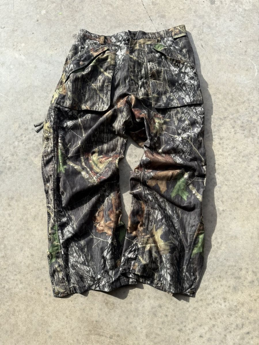 Realtree Vintage Real Tree Cargo Camo Pants Sweats Size US 34 / EU 50 - 1 Thumbnail