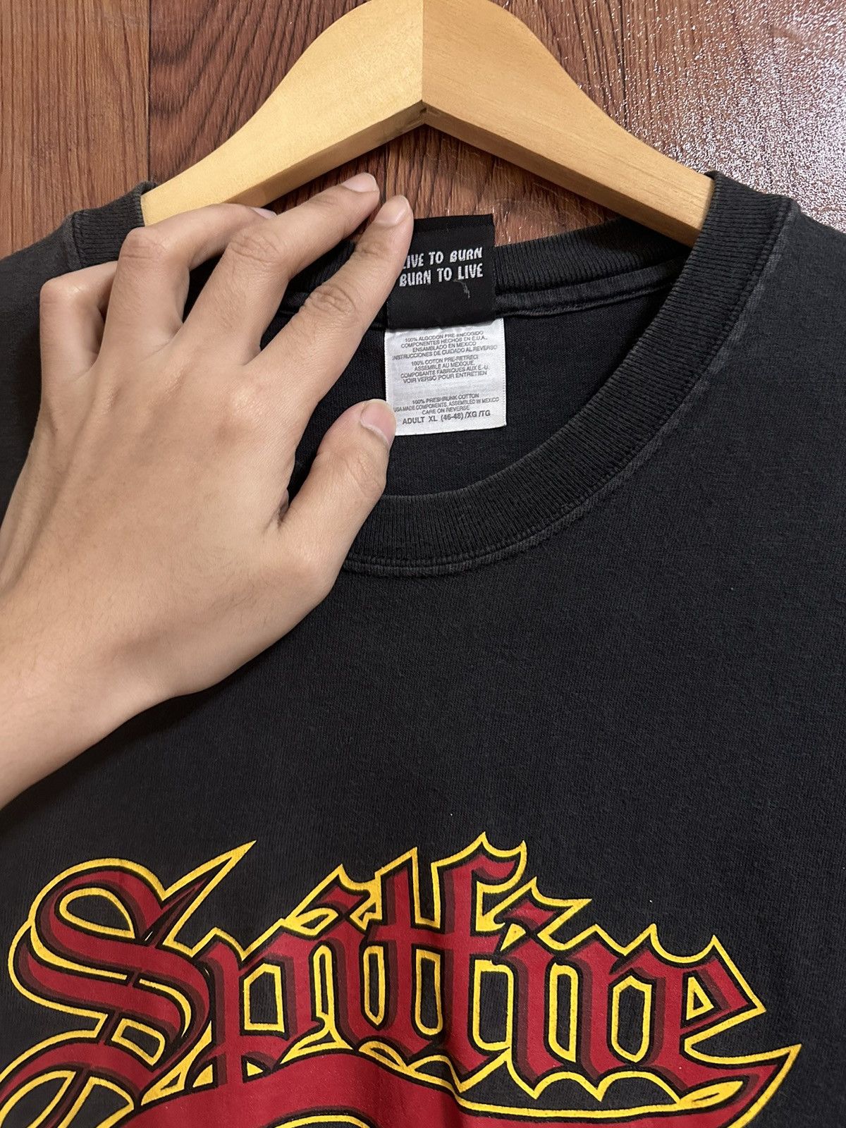 Band Tees × Vintage Spitfire Wheels Size US M / EU 48-50 / 2 - 5 Thumbnail