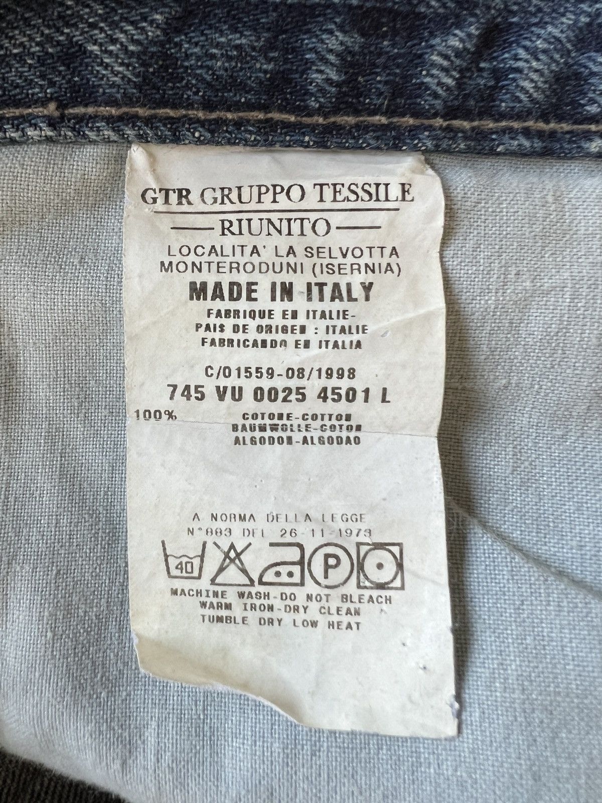 Seditionaries × Vintage × Vivienne Westwood 90s vintage Vivienne Westwood jeans, Anglomania,Embroidery Size US 31 - 11 Thumbnail
