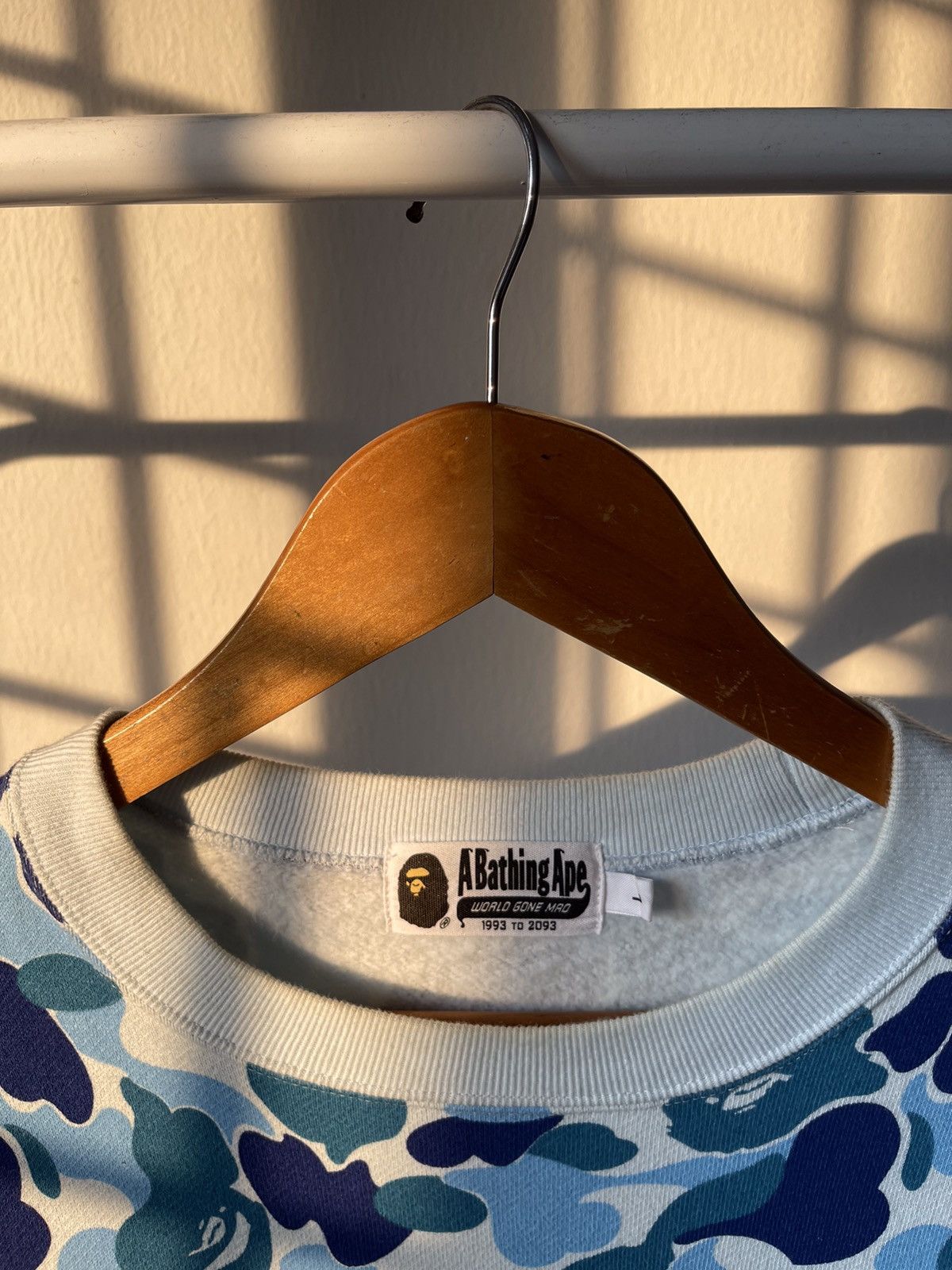 Bape ABC Camo Bape Crewneck A2 Size US L / EU 52-54 / 3 - 9 Thumbnail