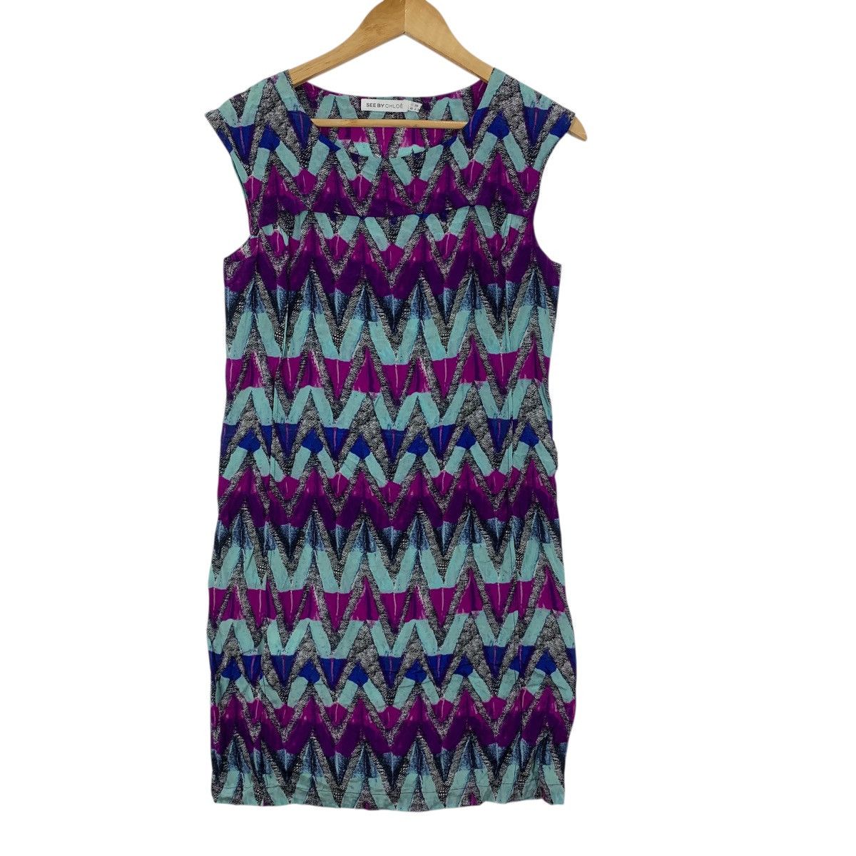 See by Chloe CHLOE SEE BY CHLOE Collection Blouse Abstract Cardigan Shirt Size S / US 4 / IT 40 - 4 Thumbnail