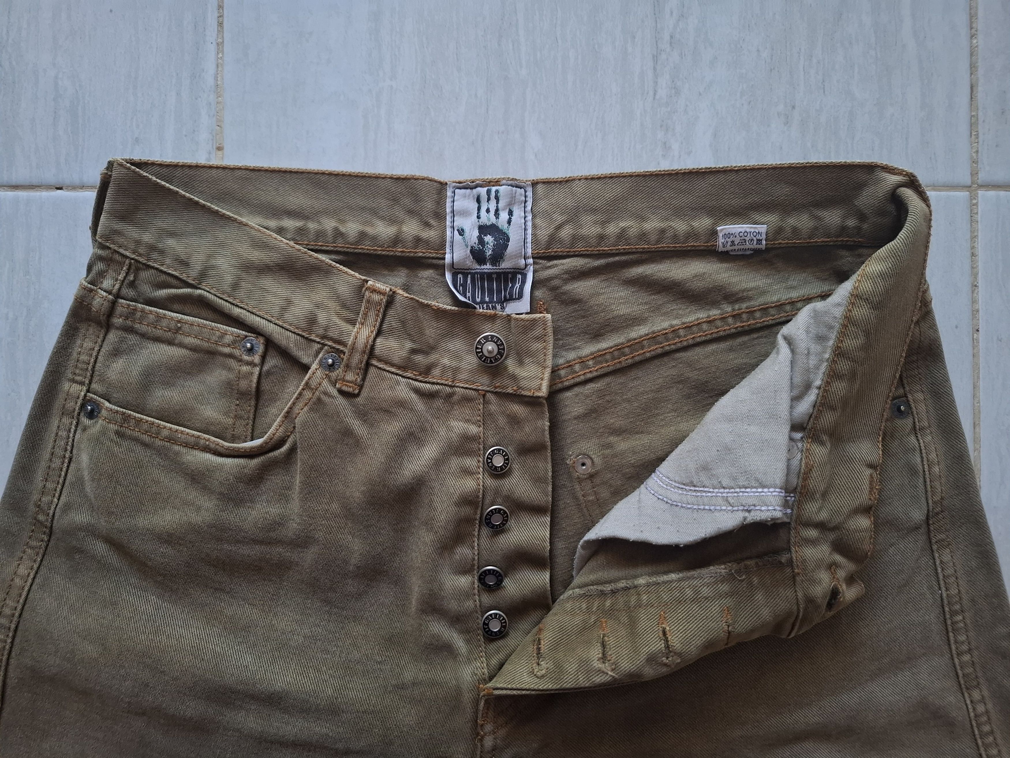 Jean Paul Gaultier Vintage Jean Paul Gaultier jeans Size US 30 / EU 46 - 5 Thumbnail