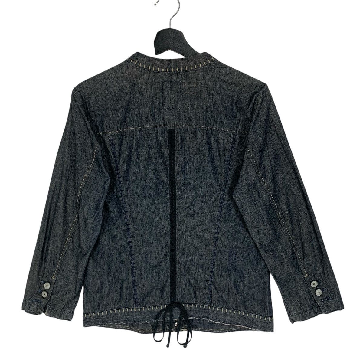 Designer Marithe & Francois Girbaud Designer Luxury Denim Jacket Size XS / US 0-2 / IT 36-38 - 7 Thumbnail