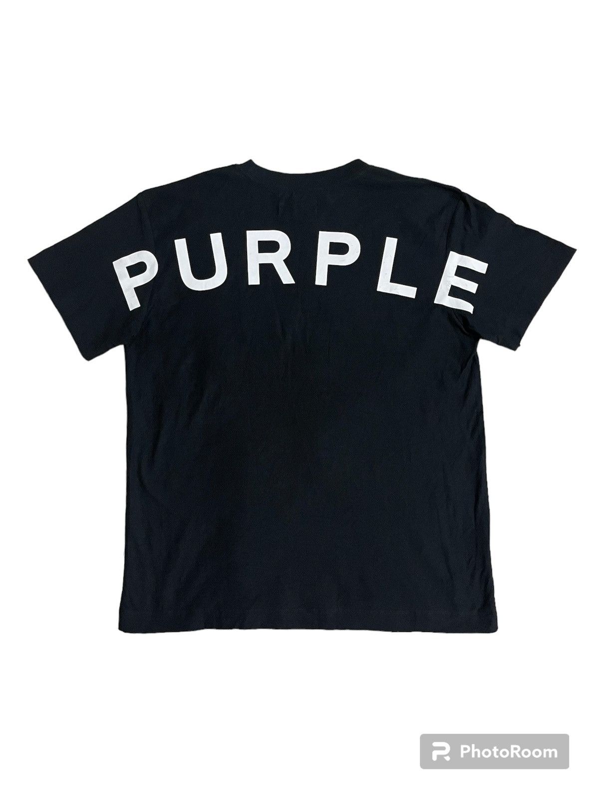 image of Purple Brand Black T Shirt S, Men's (Size Small)