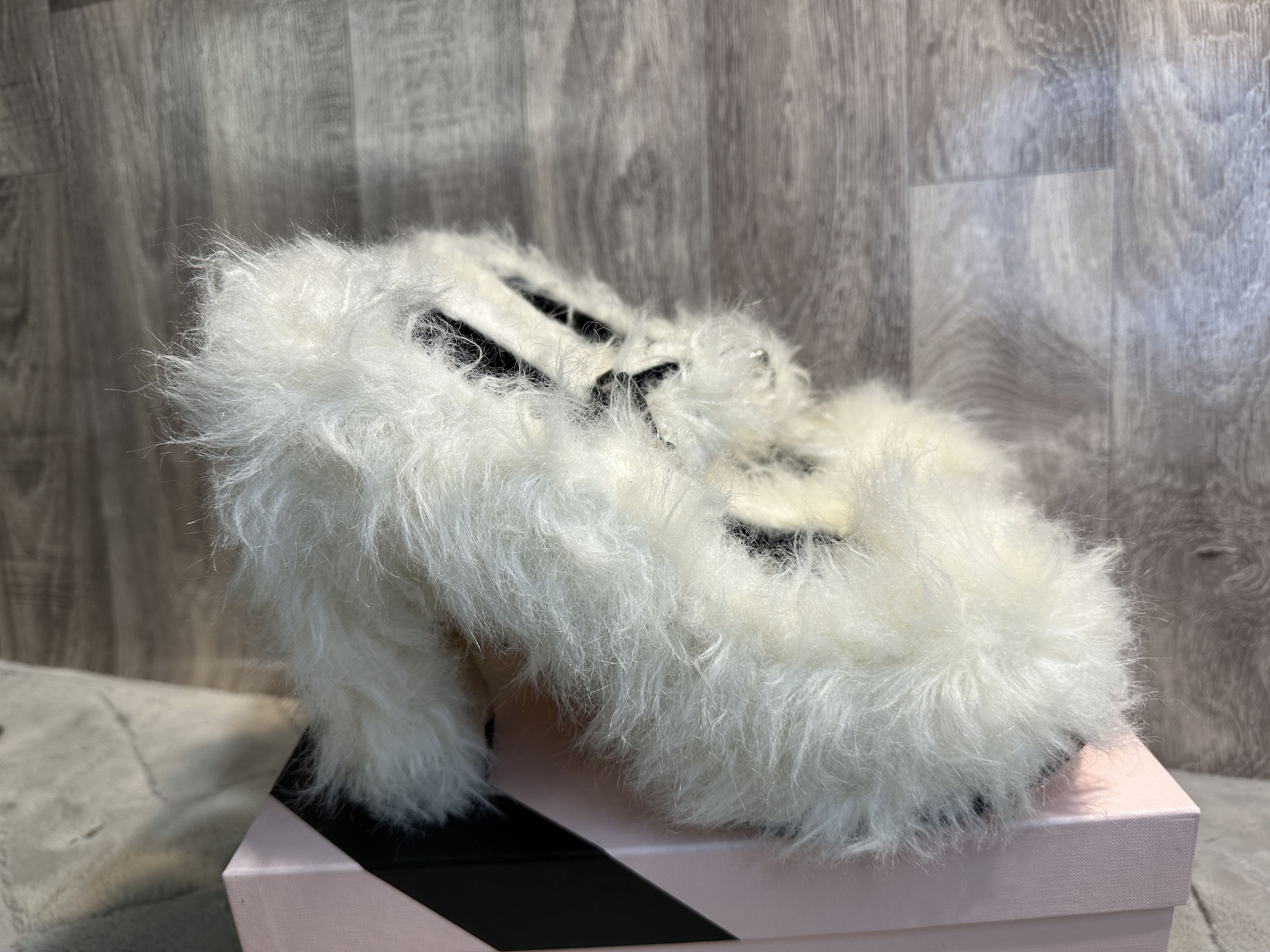 MSGM MSGM faux-fur buckled pumps 41 Size US 11 / IT 41 - 2 Thumbnail