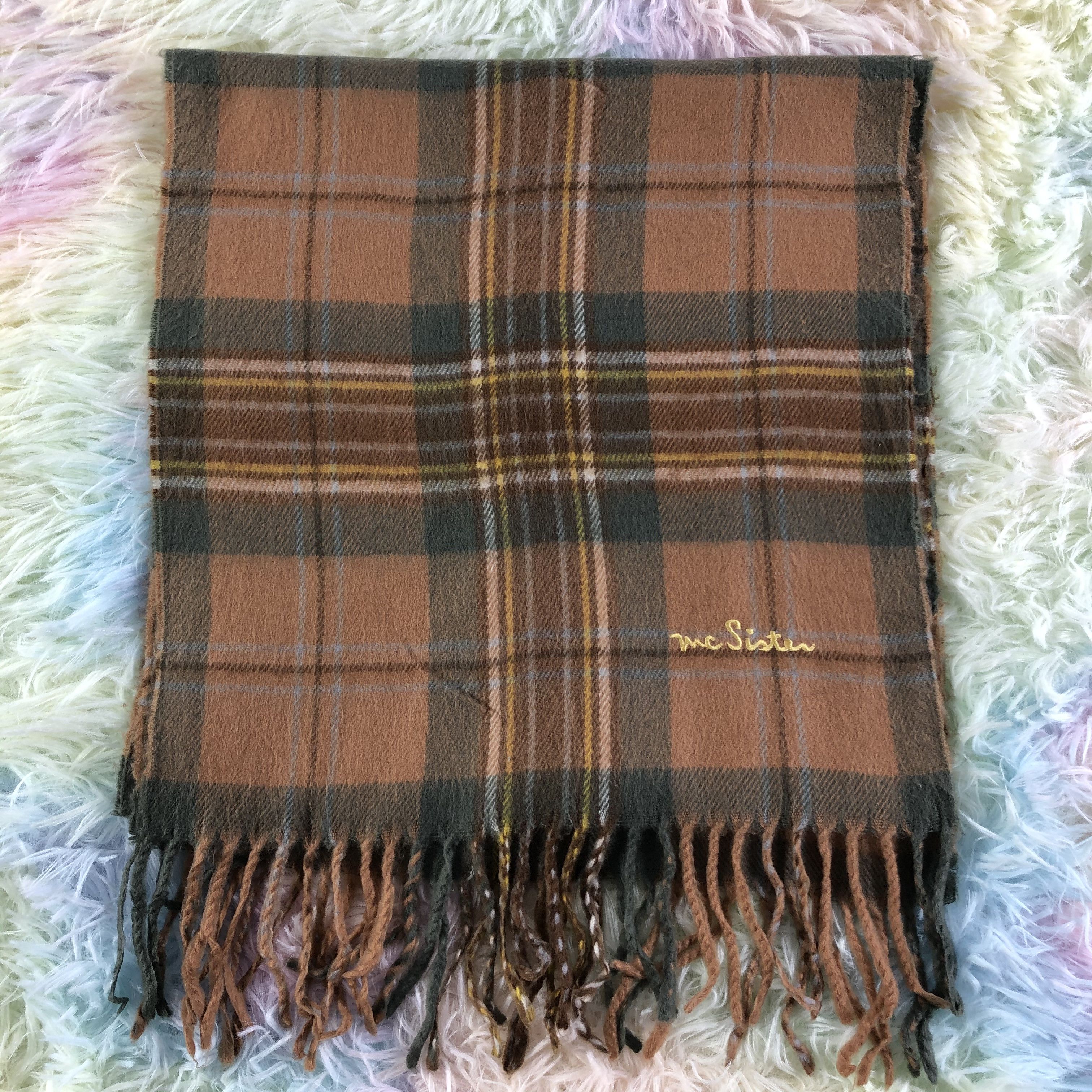 Vintage MC SISTER Scarf / Muffler / Neckwear - KM152 Size ONE SIZE - 2 Thumbnail