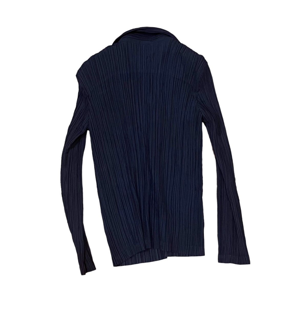 Homme Plisse Issey Miyake TAX FREE 🇺🇸 issey miyake fete pleats avant garde shirt Size S / US 4 / IT 40 - 4 Thumbnail