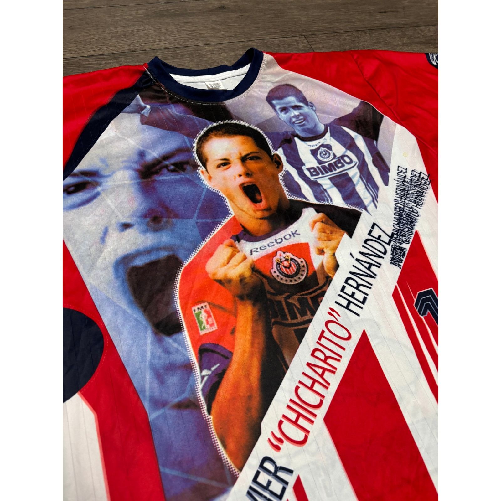 Vintage Vintage Chicharito Chivas All Over Print Tee Sz L 00s Size US L / EU 52-54 / 3 - 2 Thumbnail