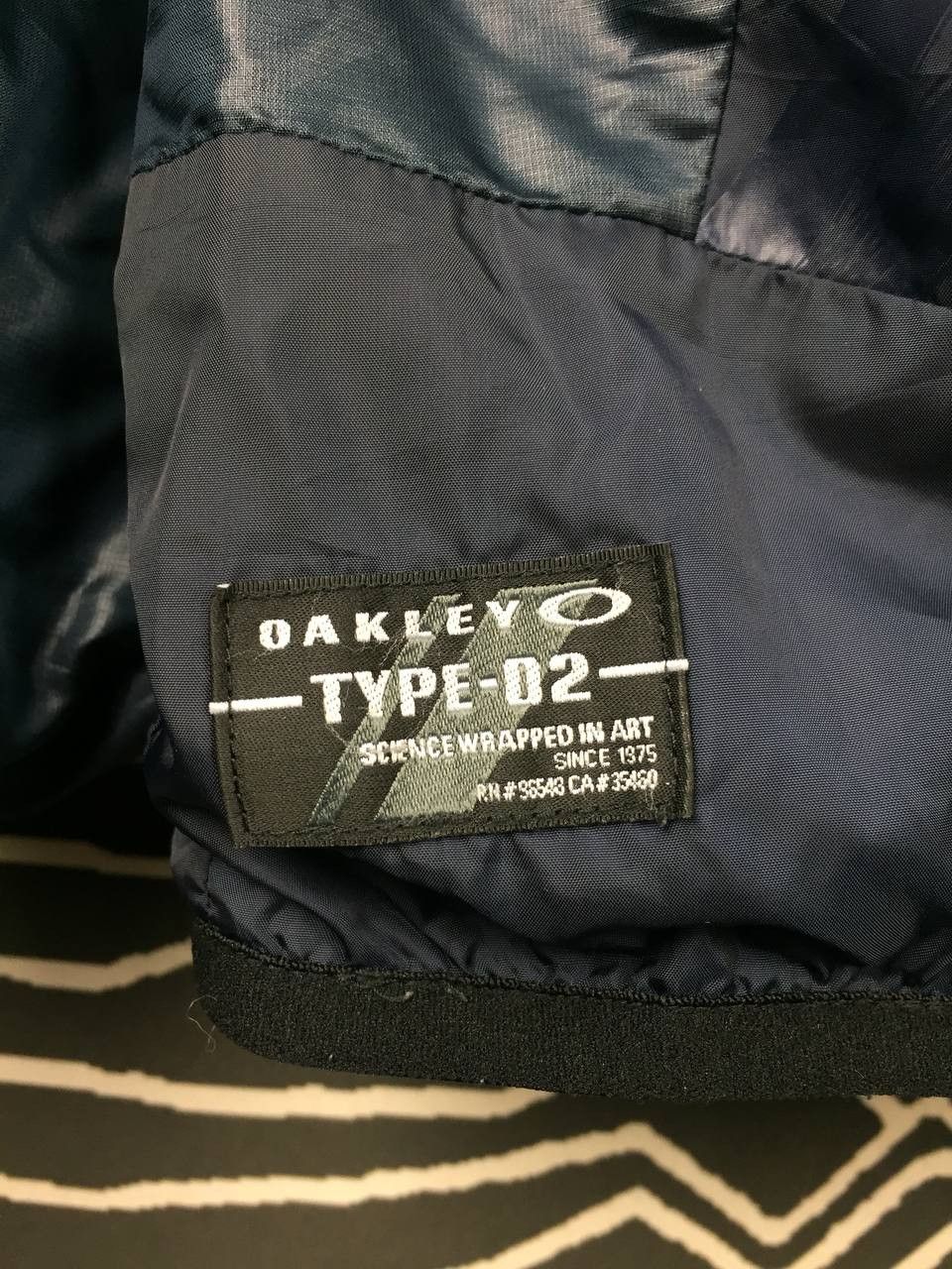 Oakley Oakley Type-02 Big Logo Windbreaker Jacket Size US XL / EU 56 / 4 - 4 Thumbnail