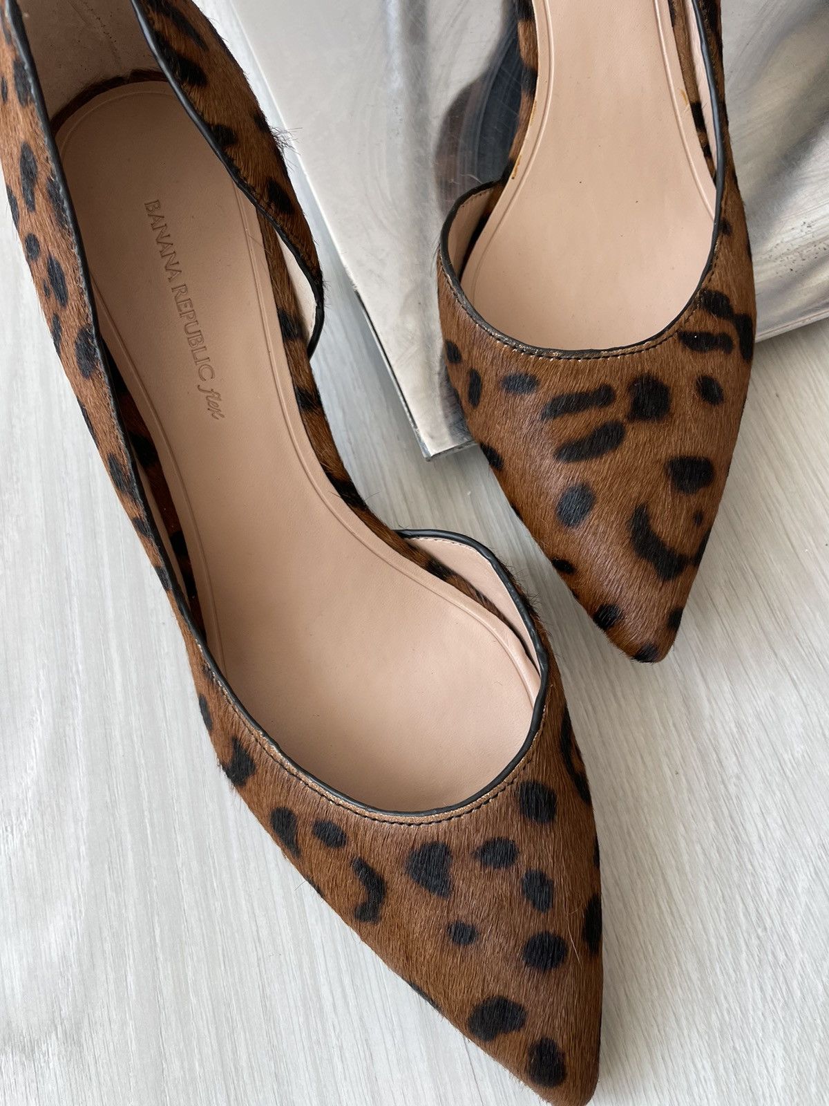 Banana Republic Banana Republic hair calf heels Size US 8.5 / IT 38.5 - 11 Thumbnail