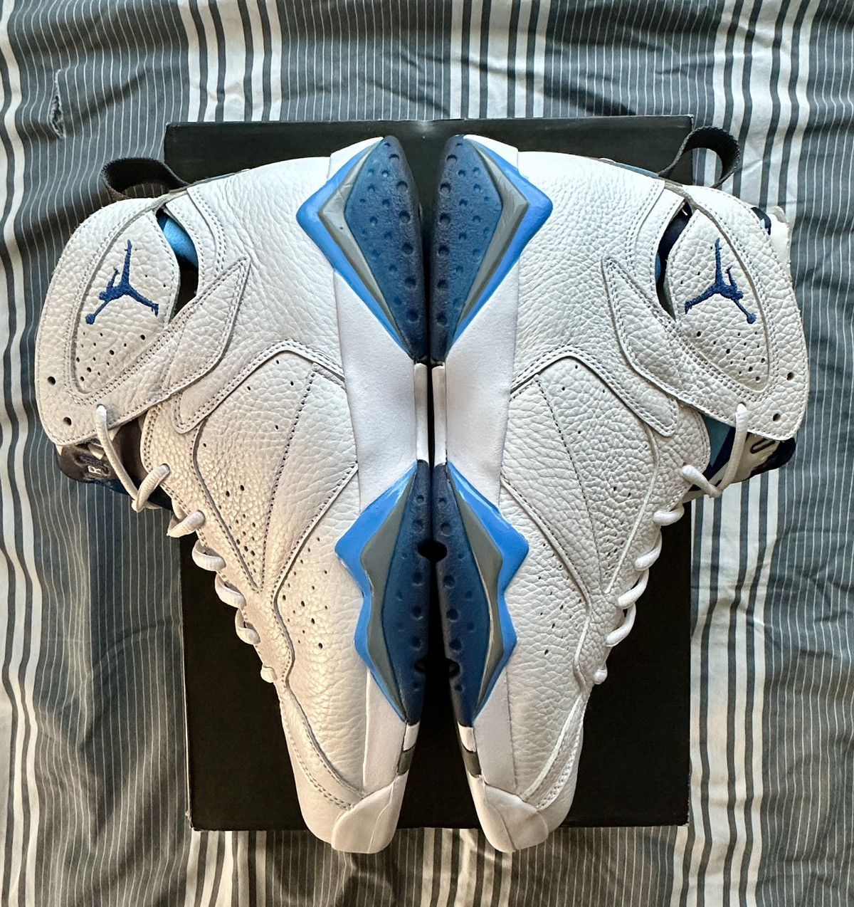 Jordan Brand Air Jordan 7 “French Blue” 2015 Size US 11 / EU 44 - 8 Thumbnail