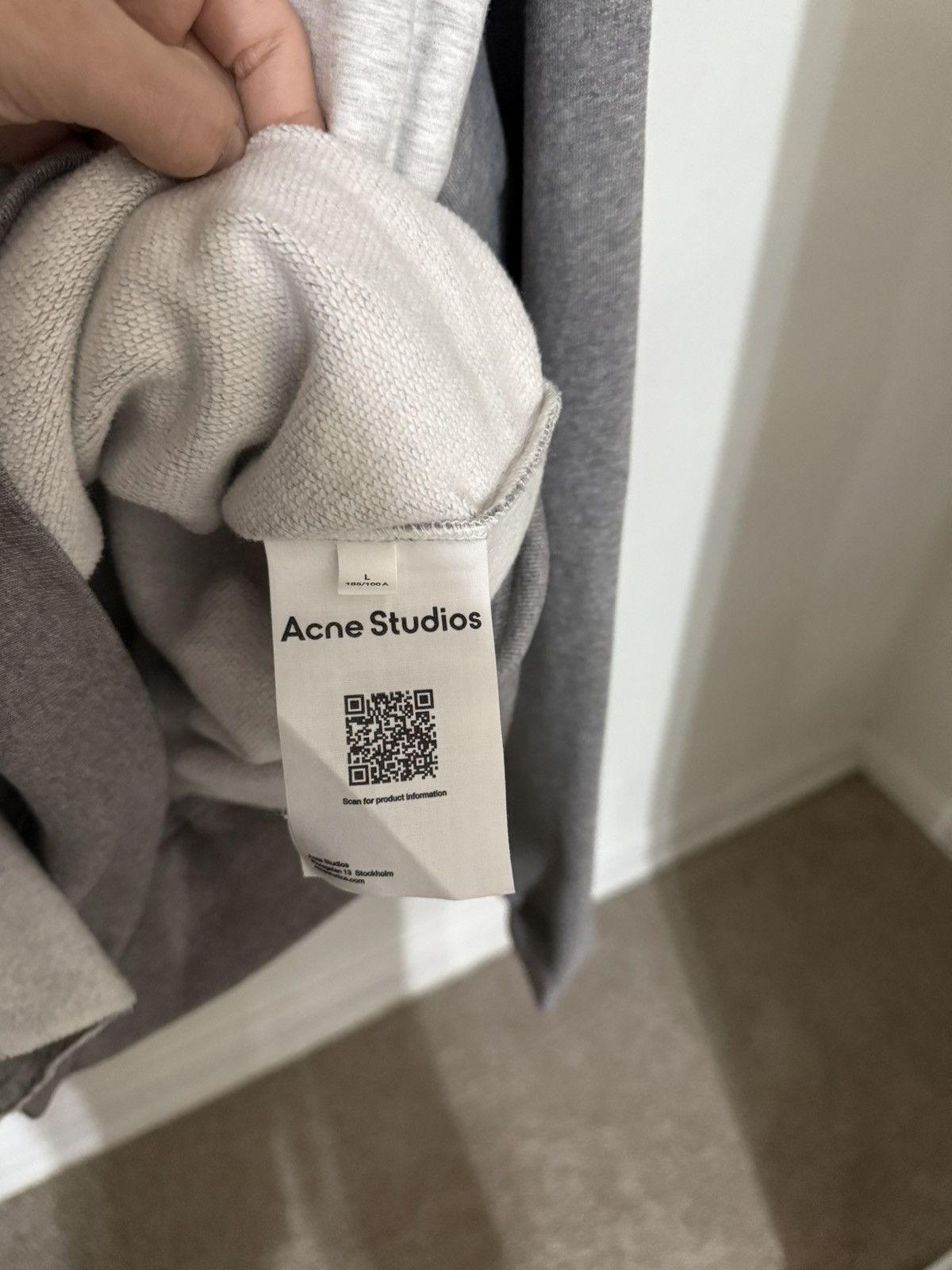 Acne Studios Acne Studios Layered Hoodie size large Size US L / EU 52-54 / 3 - 4 Thumbnail