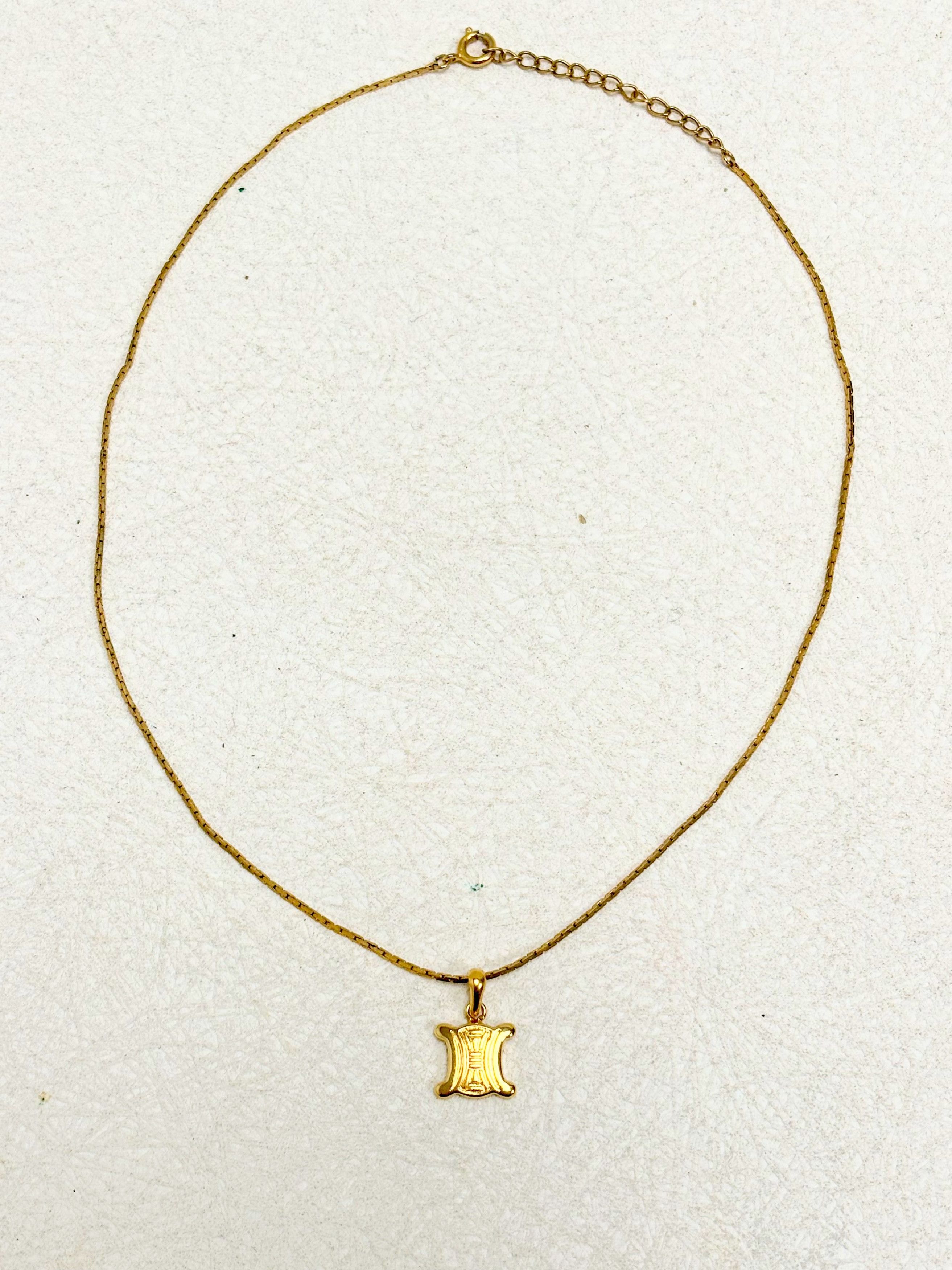 Celine CÉLINE Collier Triomphe Size ONE SIZE - 1 Thumbnail