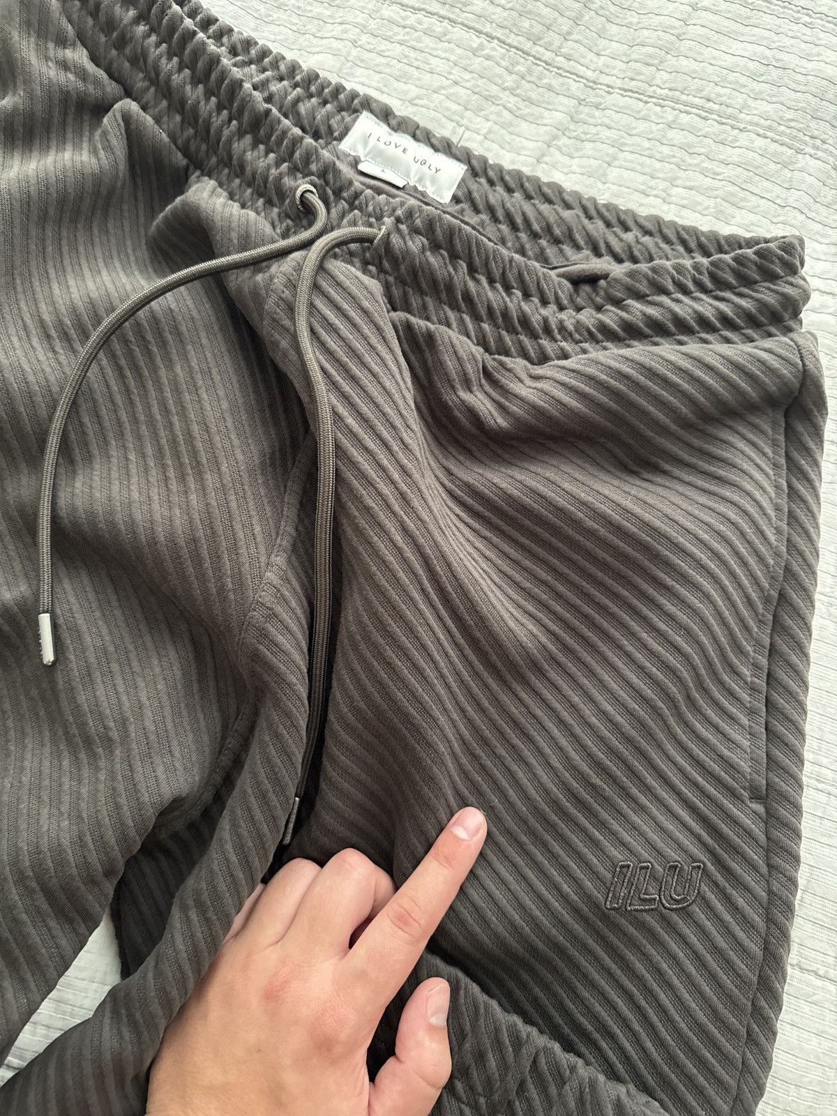 I Love Ugly Brown Striped joggers Size US 32 / EU 48 - 2 Thumbnail