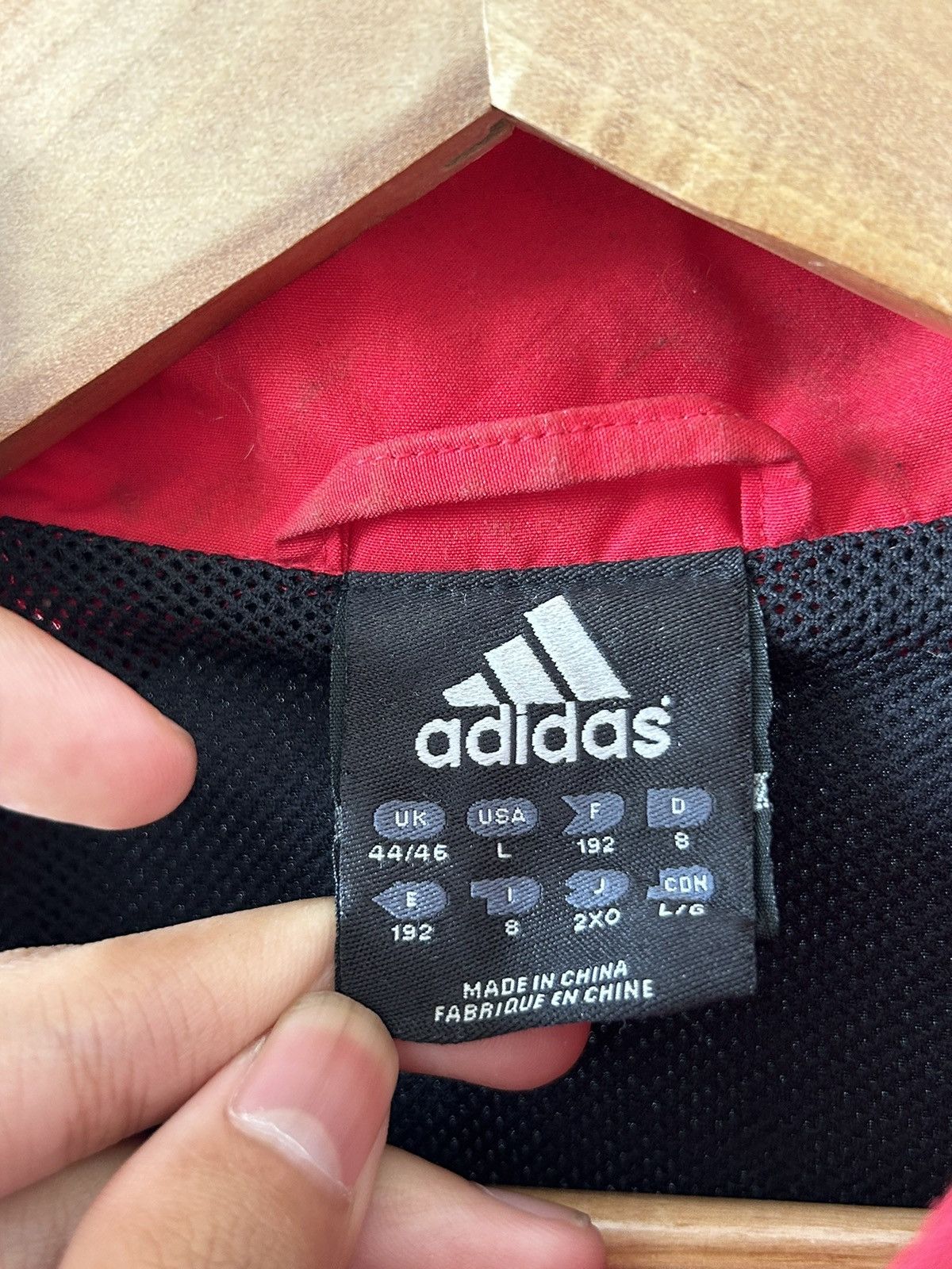 Adidas × Vintage Vtg 00's Adidas Jacket Size US L / EU 52-54 / 3 - 6 Thumbnail