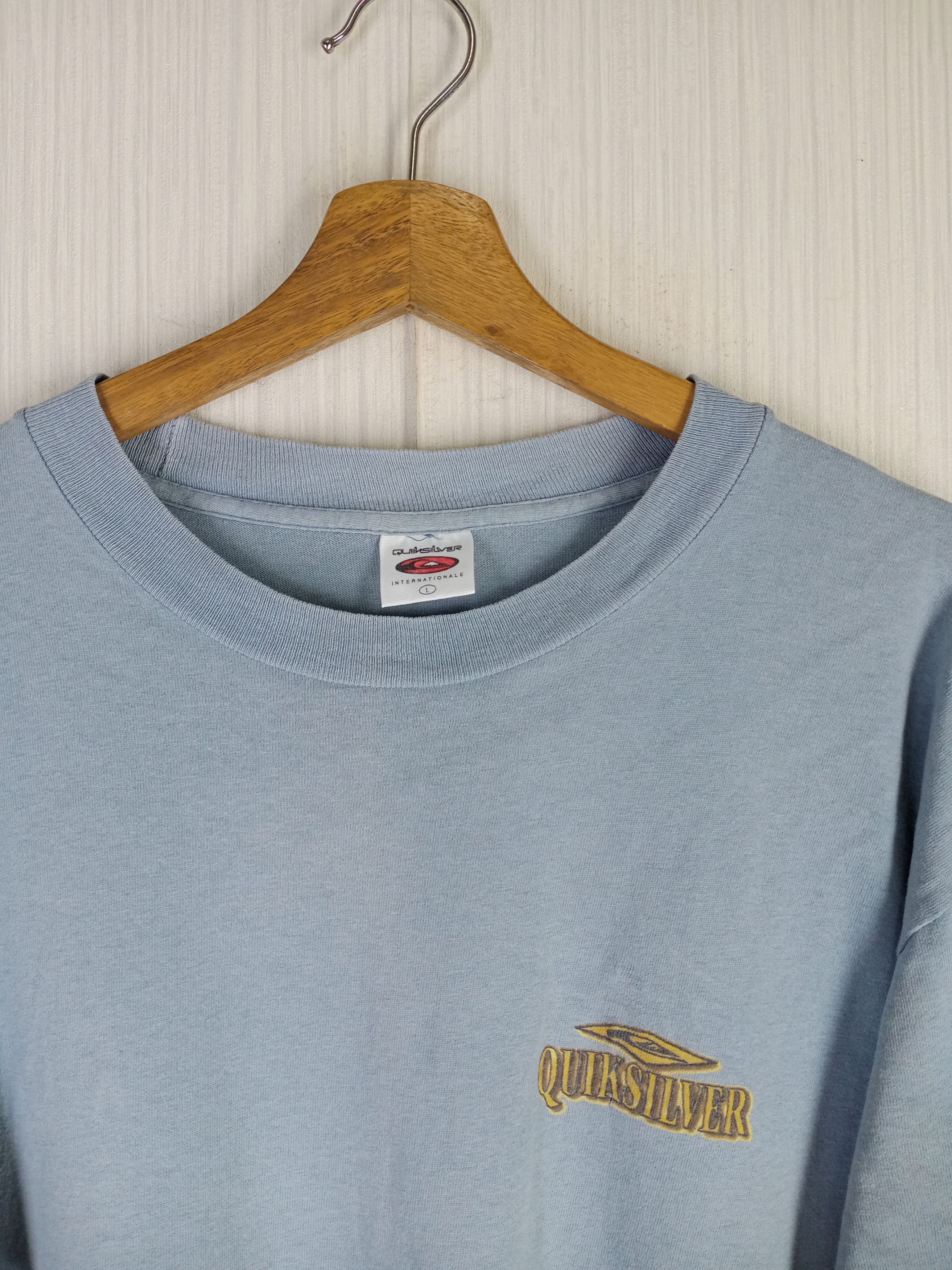 Quicksilver × Quiksilver Rare Vintage 90s Quiksilver Boards Shorts Tshirt Size US L / EU 52-54 / 3 - 7 Thumbnail