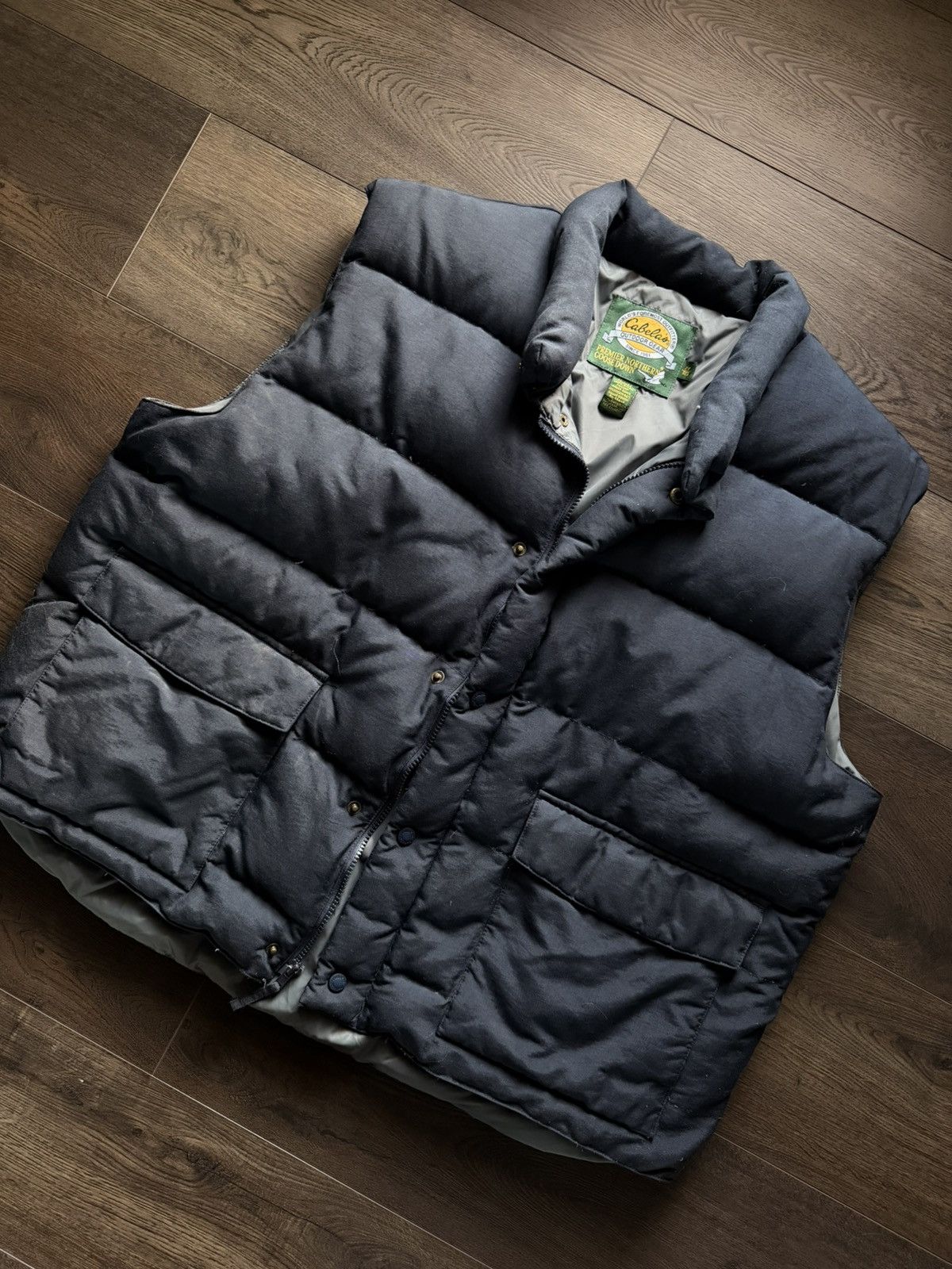 Cabelas Vintage Cabelas Goose Down Vest Size US XXL / EU 58 / 5 - 4 Thumbnail