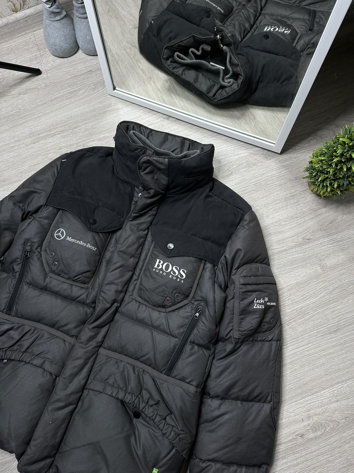 Hugo Boss × Mercedes-Benz Hugo Boss Mercedes-Benz Down Jacket Size US M / EU 48-50 / 2 - 2 Thumbnail