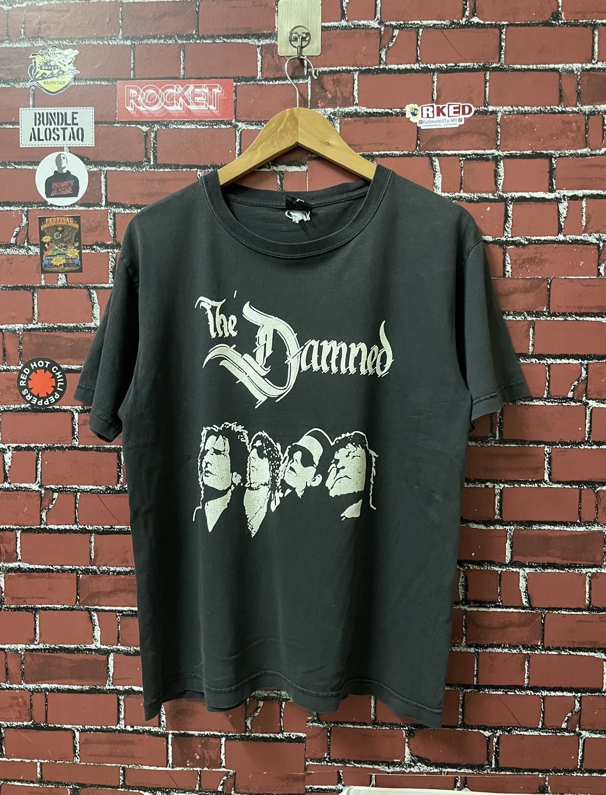 Band Tees VINTAGE THE DAMNED SHIRTS Size US L / EU 52-54 / 3 - 1 Thumbnail