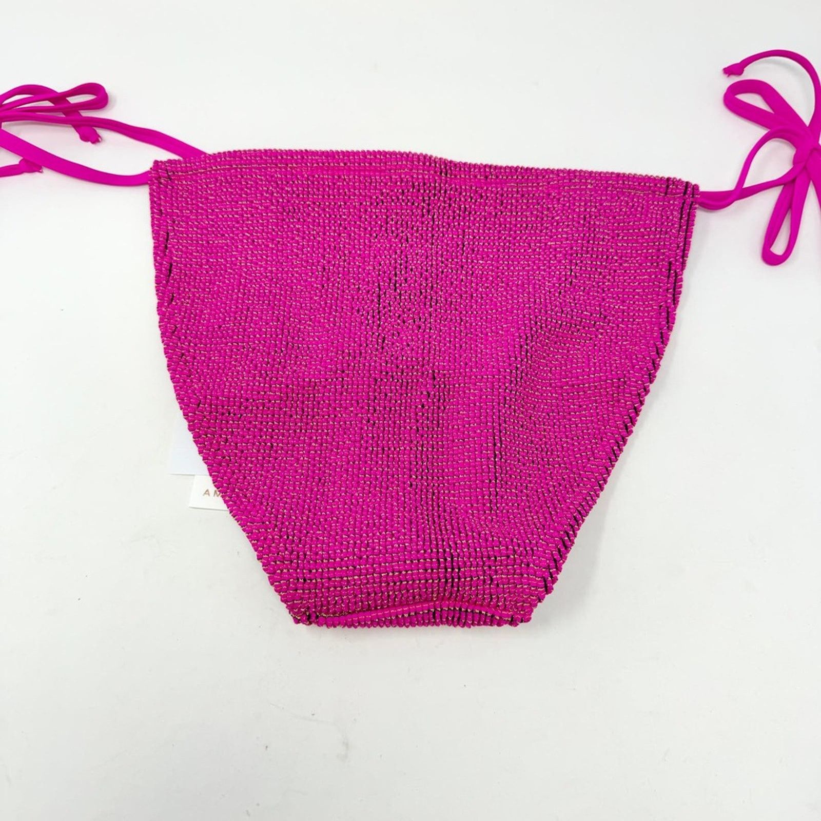 Good American Good American Tiny Metallic Bottom Size 3/4 L/XL Size L / US 10 / IT 46 - 4 Thumbnail