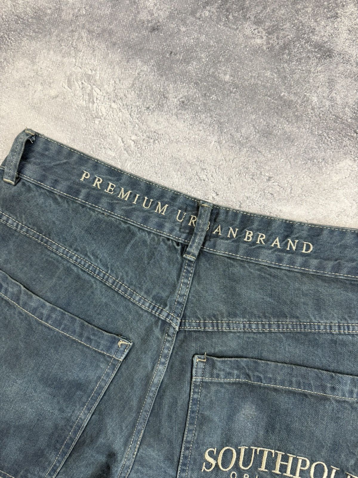 Southpole Vintage Y2K SouthPole Baggy Jeans Denim Pants Faded Skater Size US 32 / EU 48 - 14 Thumbnail