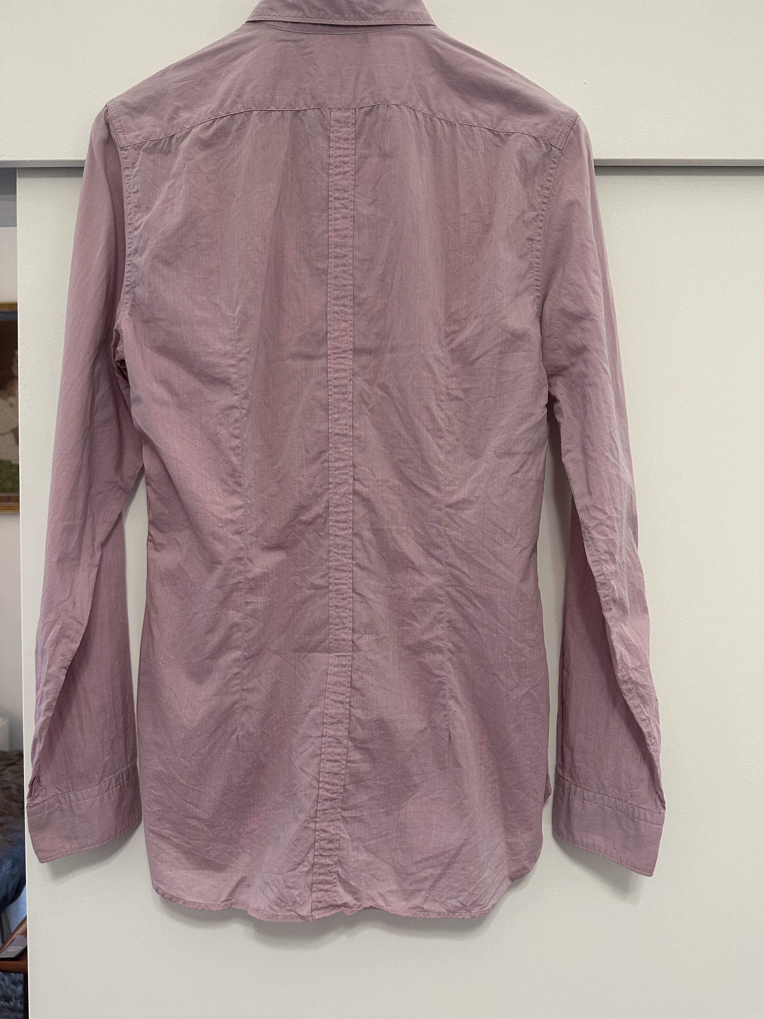 Paul Smith Hidden Placket Pink Shirt Size US S / EU 44-46 / 1 - 2 Thumbnail