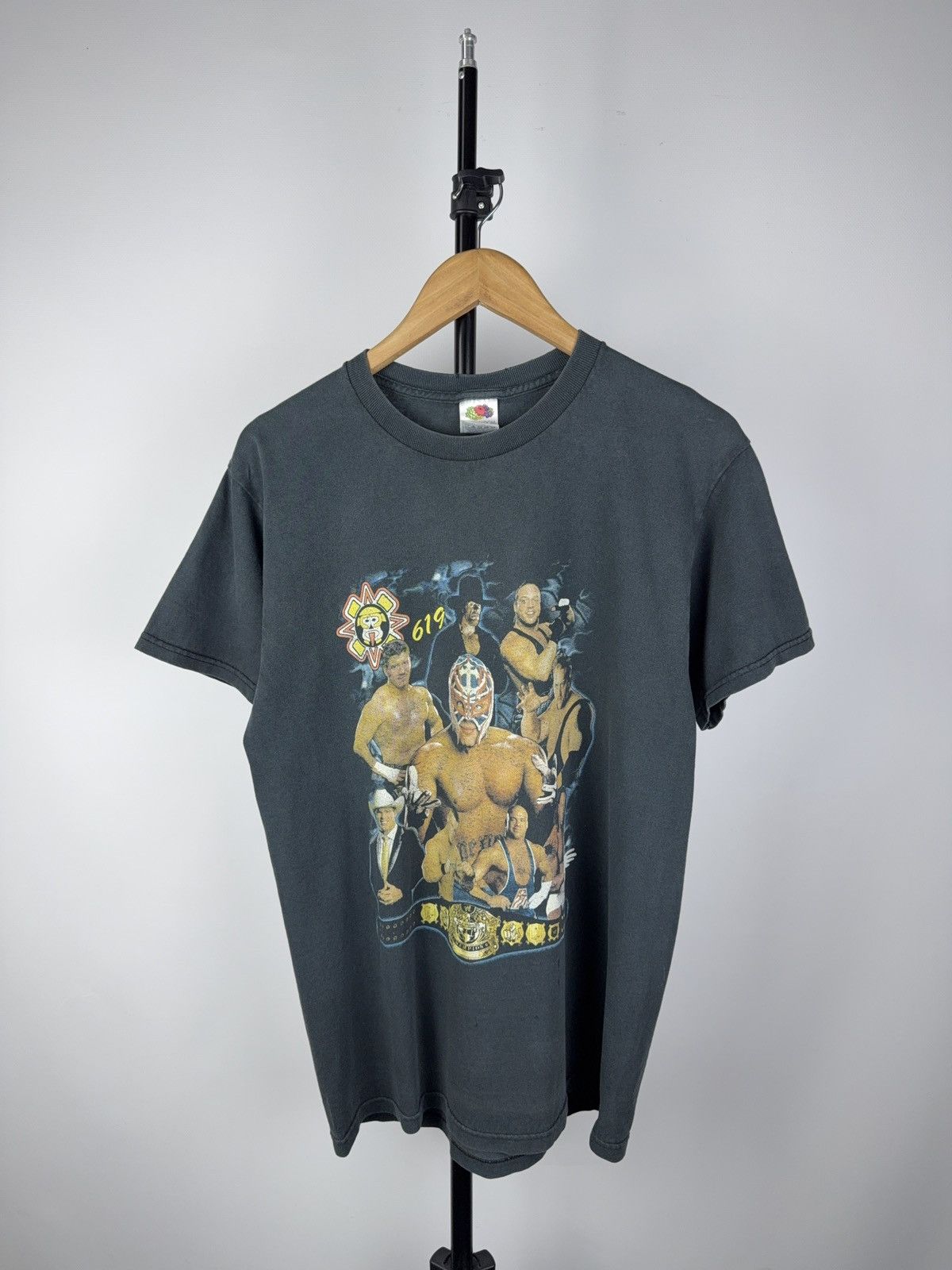 Vintage × WWE × WWF Vintage WWE Rey Mysterio 619 Double Sided Wrestling Tee M Size US M / EU 48-50 / 2 - 1 Thumbnail