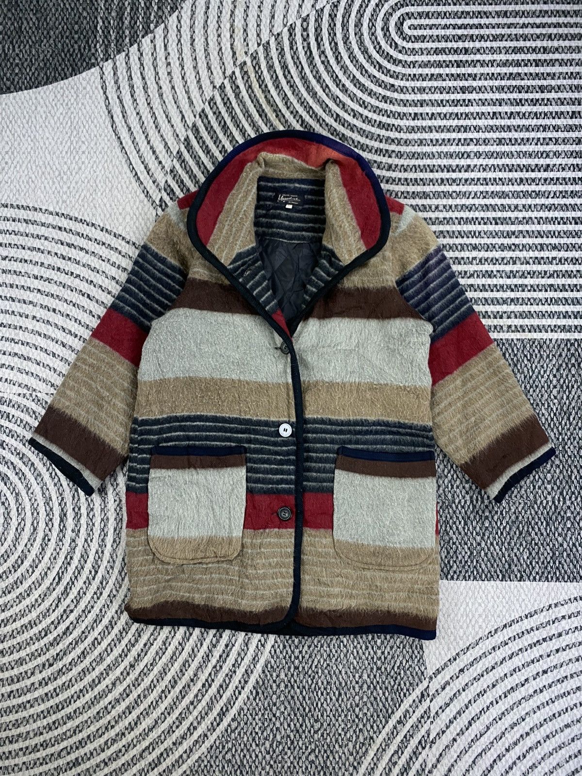 Vintage Vtg Marvelous By Friendly Wool Blend Navajo Style Jacket Size US M / EU 48-50 / 2 - 6 Thumbnail