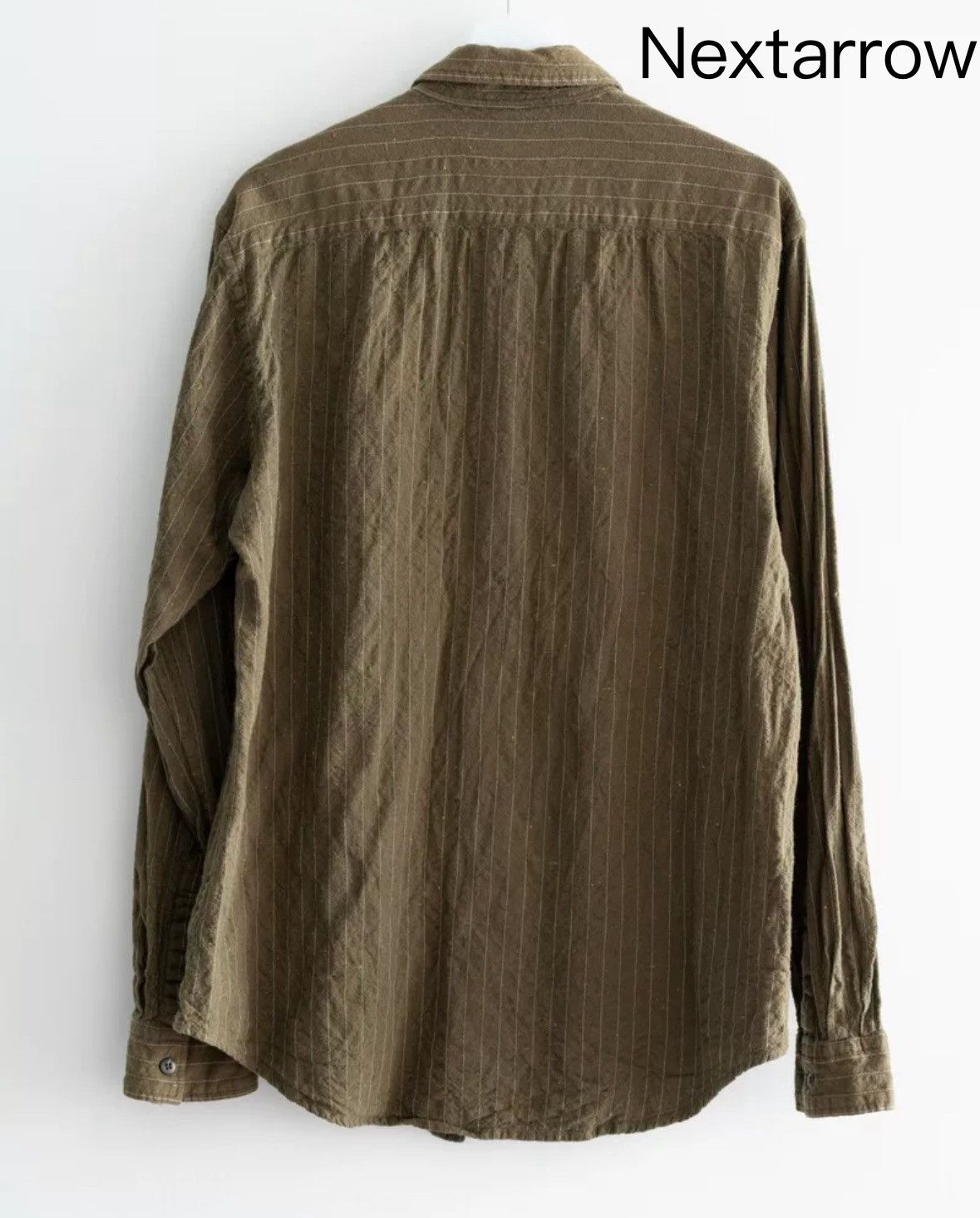Yohji Yamamoto Yohji Yamamoto 03aw Colorful Dot Stripe Shirt 2412-Nextarrow Size US XL / EU 56 / 4 - 2 Thumbnail