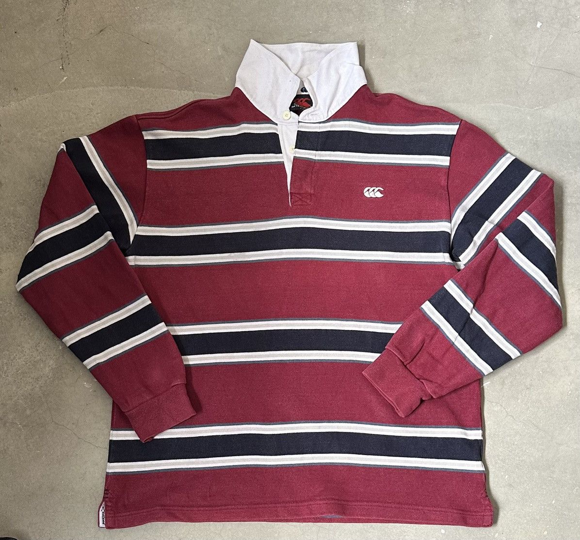 Canterbury of New Zealand VINTAGE CANTERBURY RUGBY POLO TEE Size US M / EU 48-50 / 2 - 1 Thumbnail