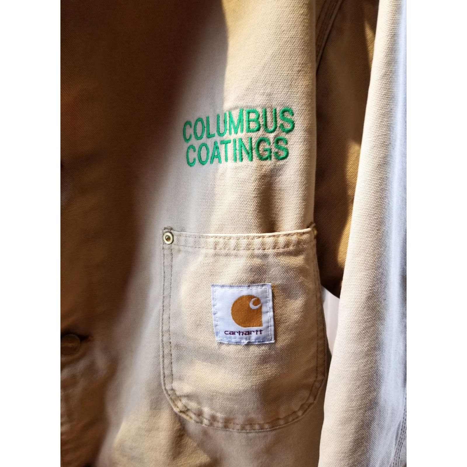 Carhartt VINTAGE Carhartt DUCK CHORE WORK BLANKET LINING DISTRESSED JACKET SZ 48 MAN Size US M / EU 48-50 / 2 - 2 Thumbnail
