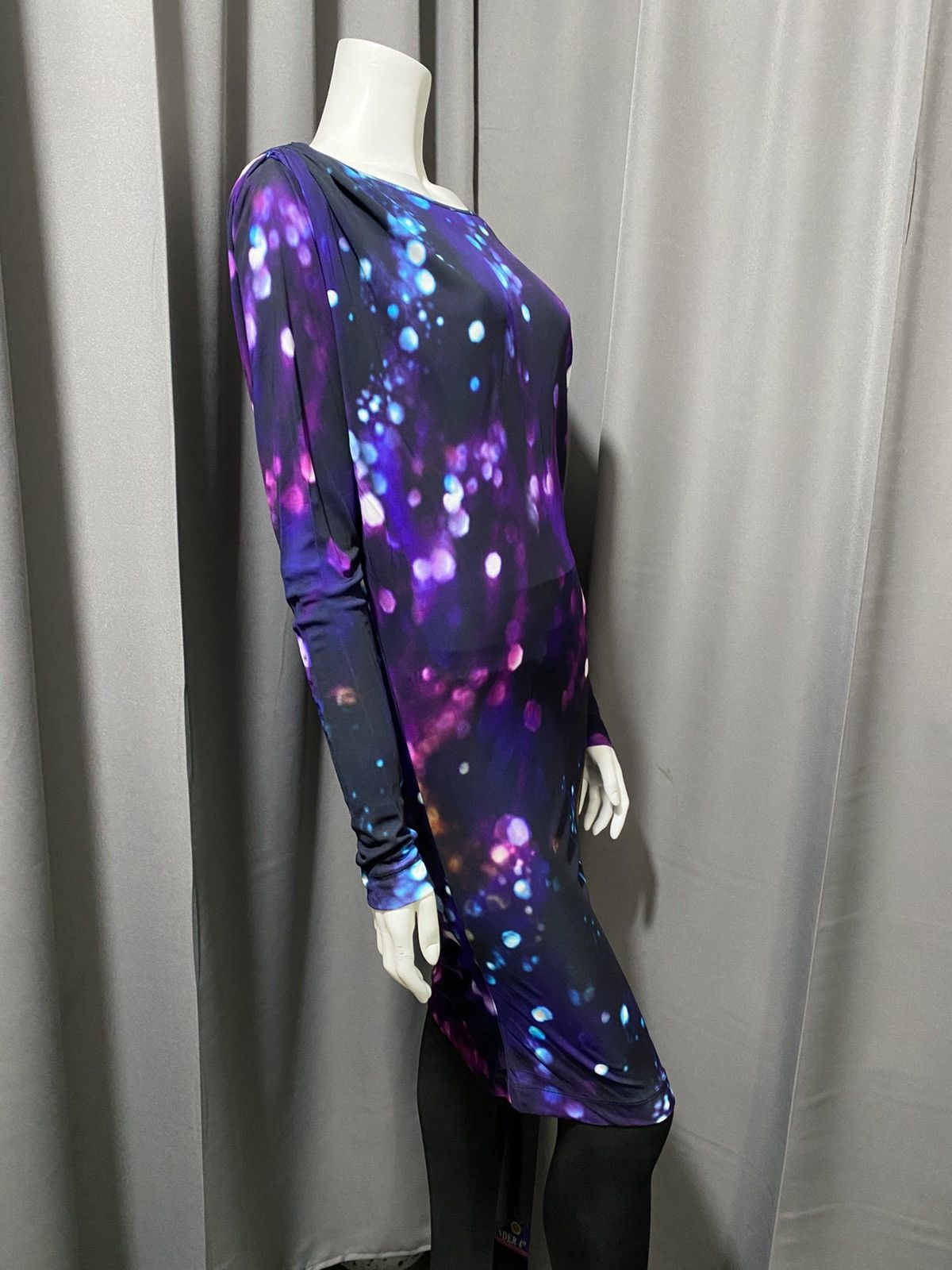 Escada Sport Escada- Sparkle Universe Midi Dress Size M / US 6-8 / IT 42-44 - 2 Thumbnail