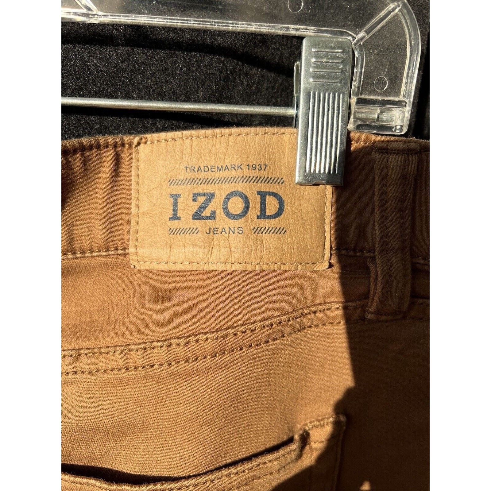 Izod Izod Men's Jeans Comfort Stretch Supersoft Knit Pants 34x30 Size US 34 / EU 50 - 5 Thumbnail